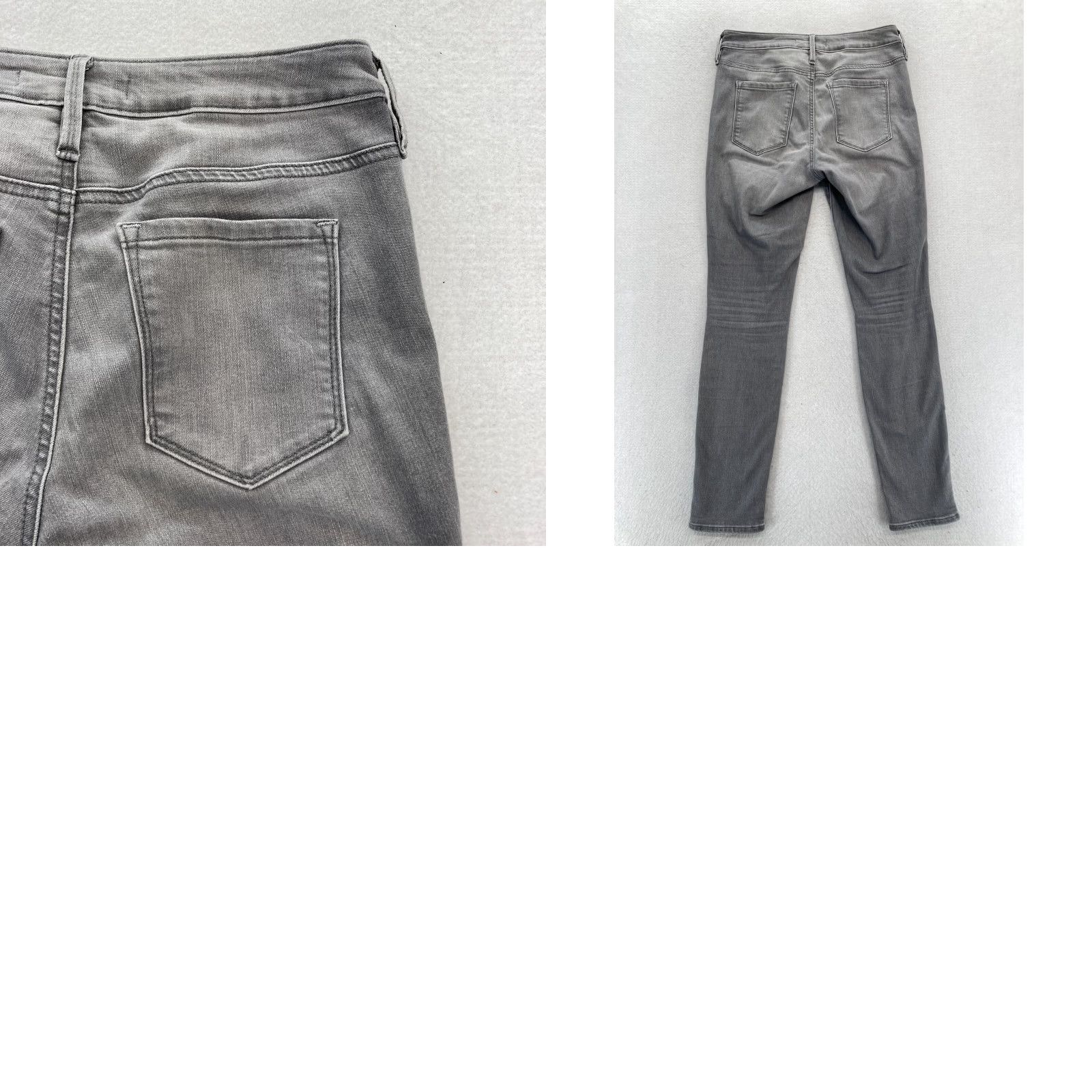 Athleta Athleta Sculptek Jeans Women’s 4 Skinny Ankle Gray Stretch Denim Low Rise Pants Size 28" / US 6 / IT 42 - 9 Thumbnail