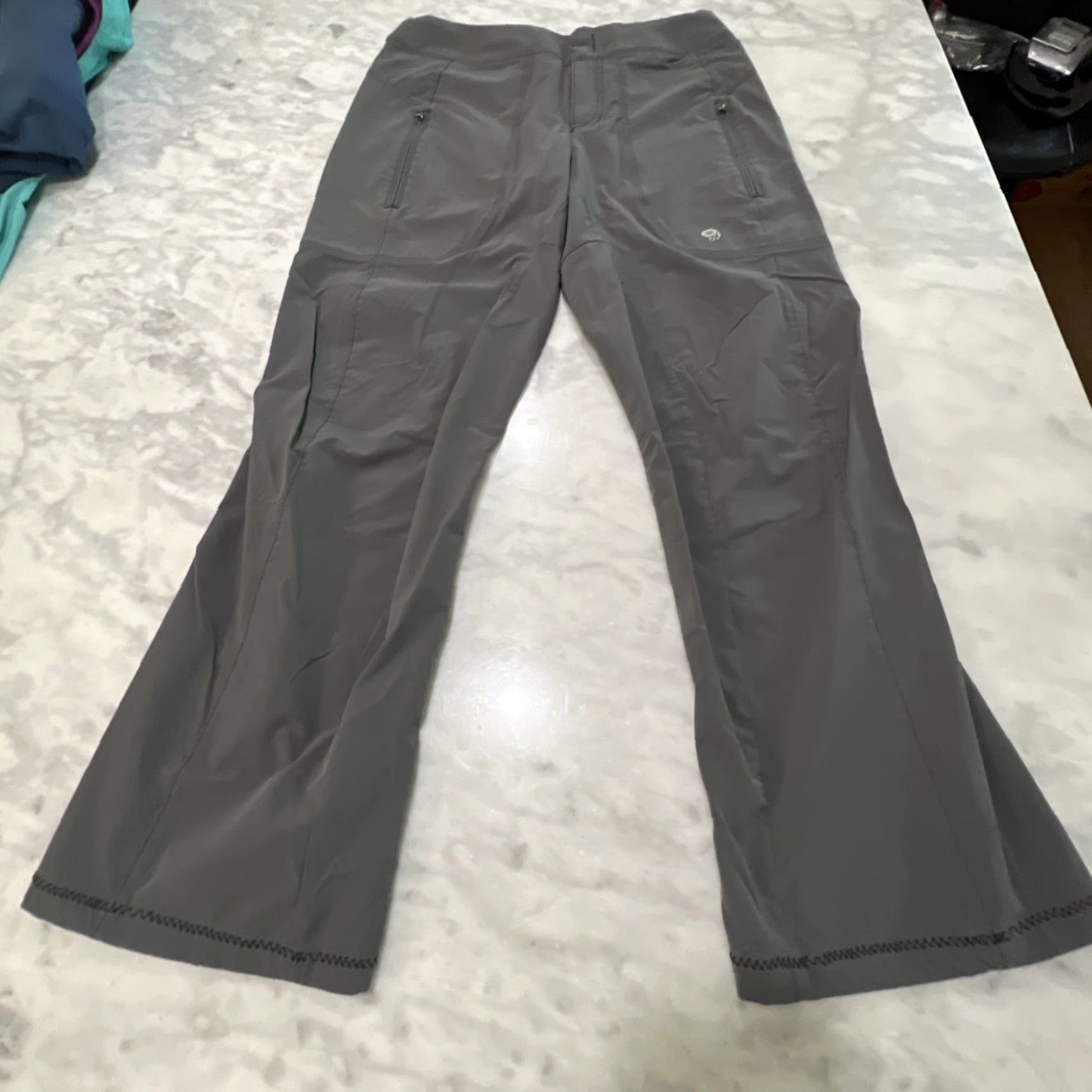 Mountain Hardwear Mountain Hardwear Pants Womens 8 Grey Outdoor Hiking Adventure Jogger Casual Travel Nature Sports Grey 28 in Inseam Womens Size 30" / US 8 / IT 44 - 2 Thumbnail