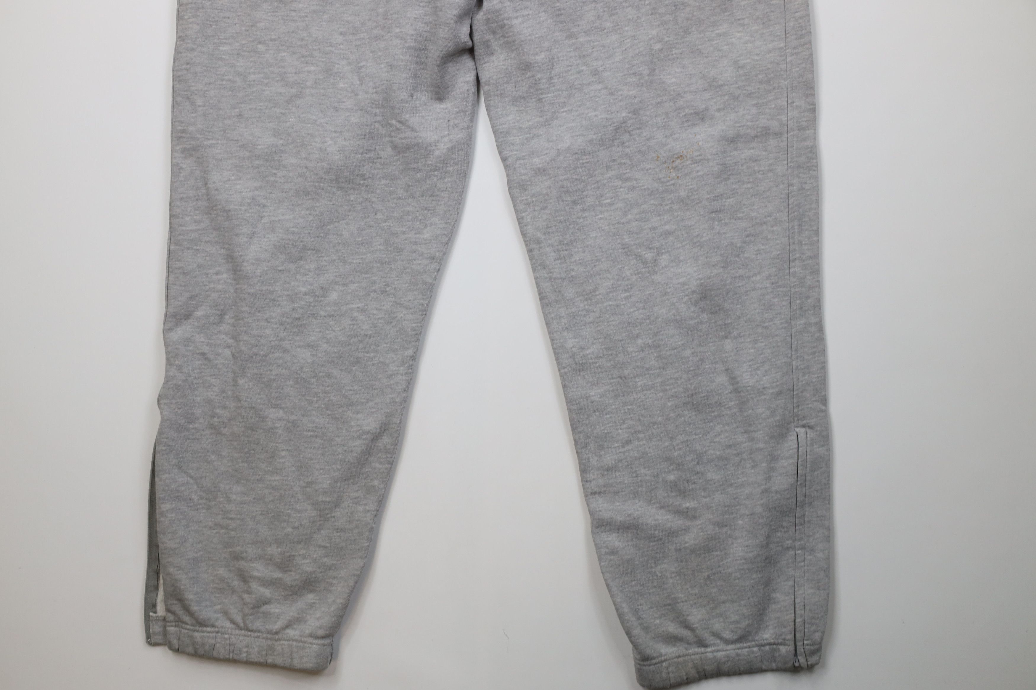 Nike AS IS Vintage Y2K Nike Scott Mini Swoosh Sweatpants Gray Size US 40 / EU 56 - 13 Thumbnail