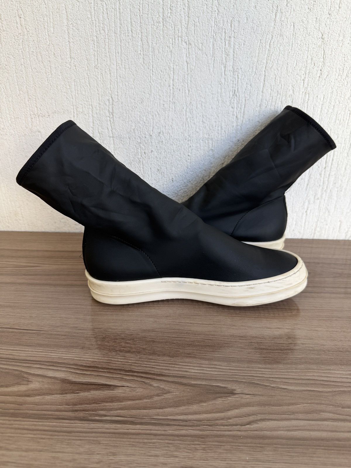 Rick Owens Drkshdw ❤️Neoprene suba socks Ramones Size US 8 / IT 38 - 12 Thumbnail