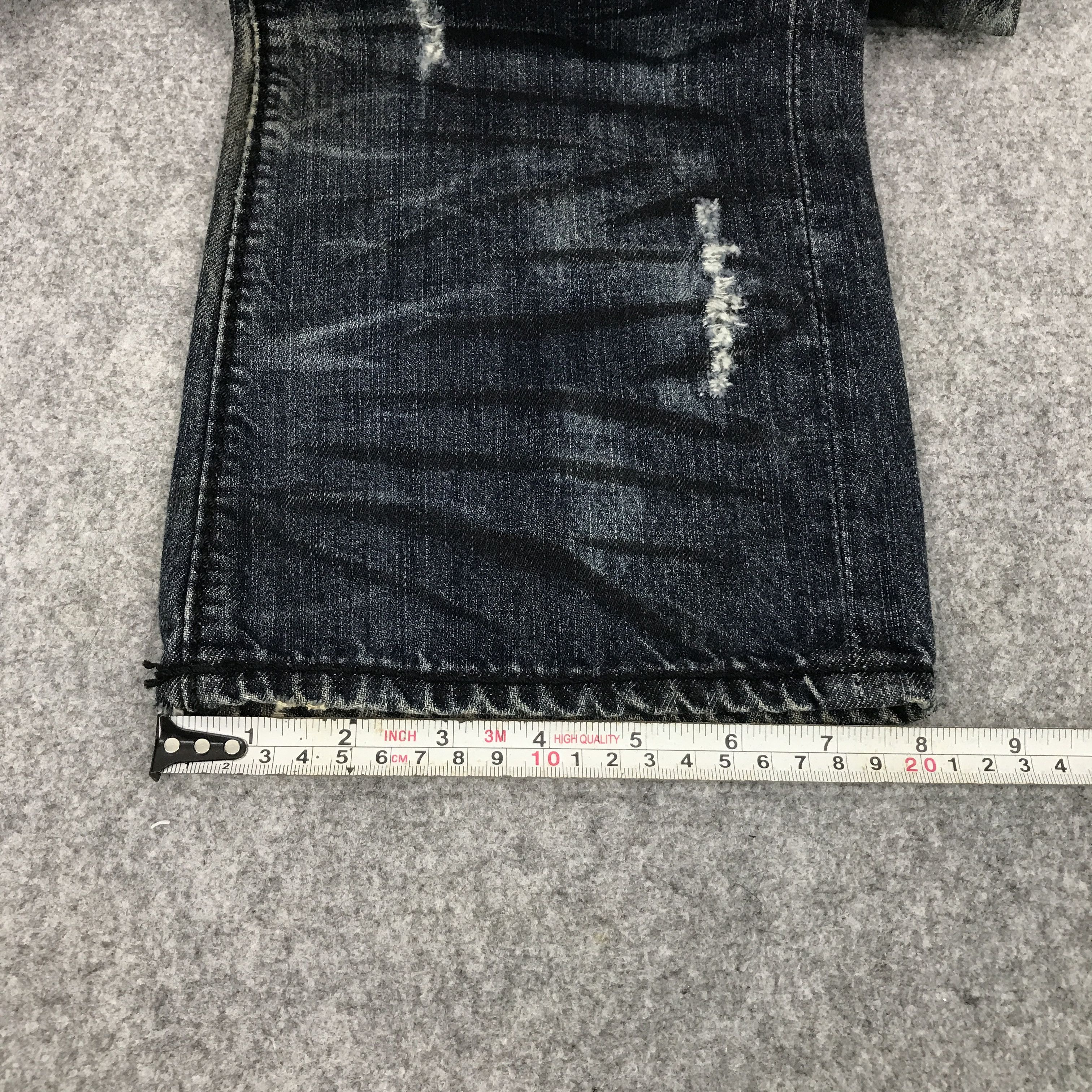 Japanese Brand FLARE JAPANESE BRAND DISTRESSED BOOTCUT JEANS Size US 30 / EU 46 - 13 Thumbnail