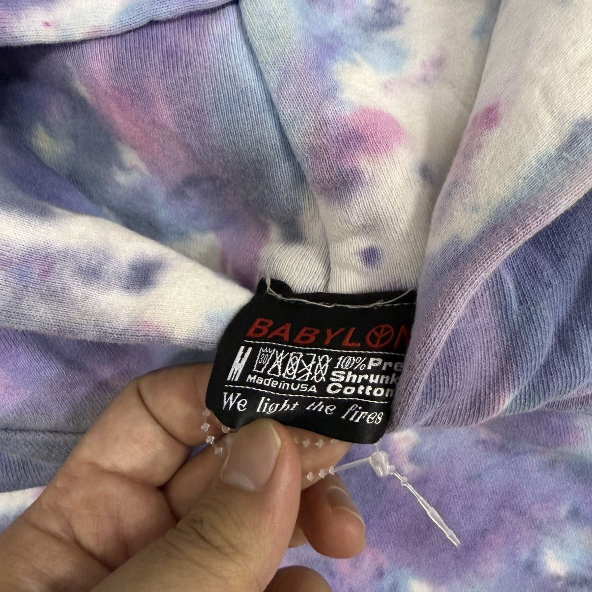 Babylon Babylon LA Psychedelic Tie-Dye Sweat Pullover Hoodie Size US M / EU 48-50 / 2 - 5 Thumbnail