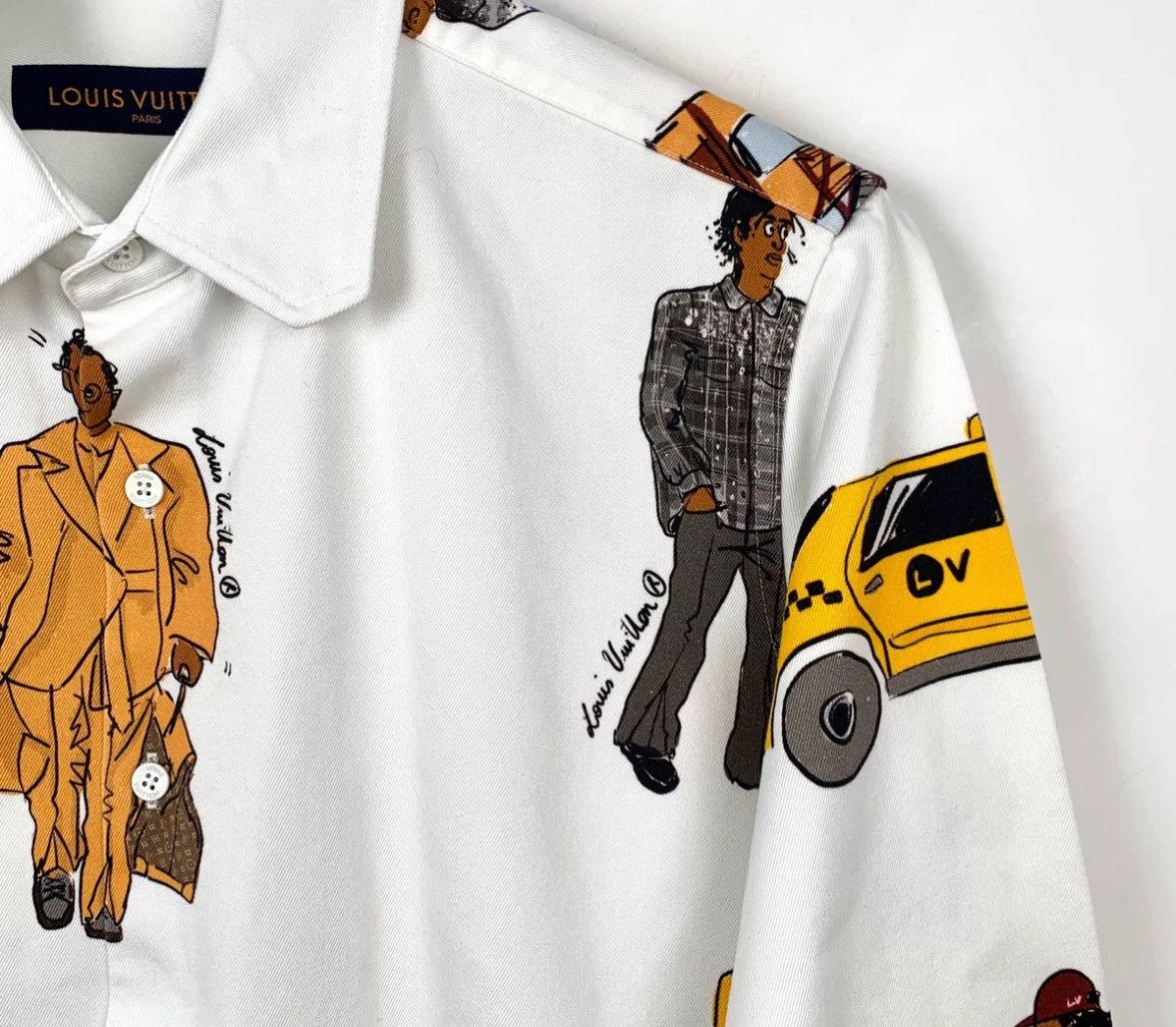 Louis Vuitton Louis Vuitton Lv New Walkers series printed cotton shirt Size US S / EU 44-46 / 1 - 3 Thumbnail