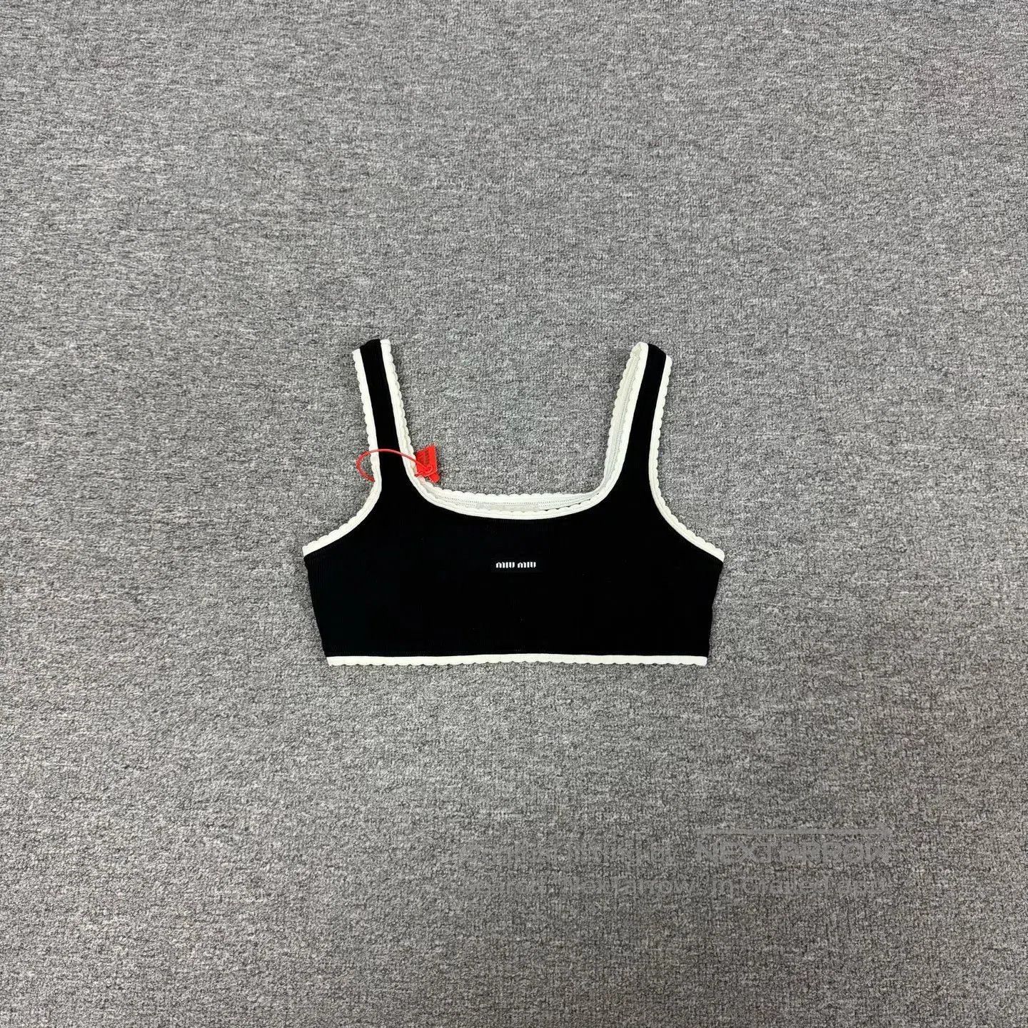Miu Miu Miumiu new black camisole top S. Size S / US 4 / IT 40 - 4 Thumbnail