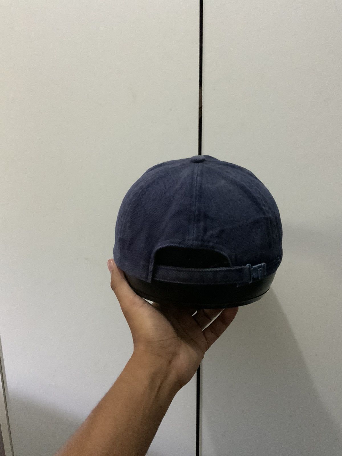 Japanese Brand Suntory Boss Coffee Indigo Fade Vintage Hat Size ONE SIZE - 4 Thumbnail