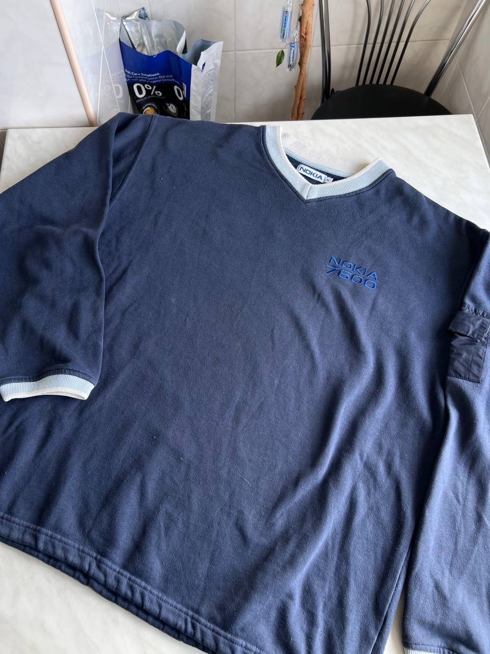 Apple Vintage 2003 Nokia 7600 phone promo merch Sweatshirt Y2K Size US M / EU 48-50 / 2 - 9 Thumbnail