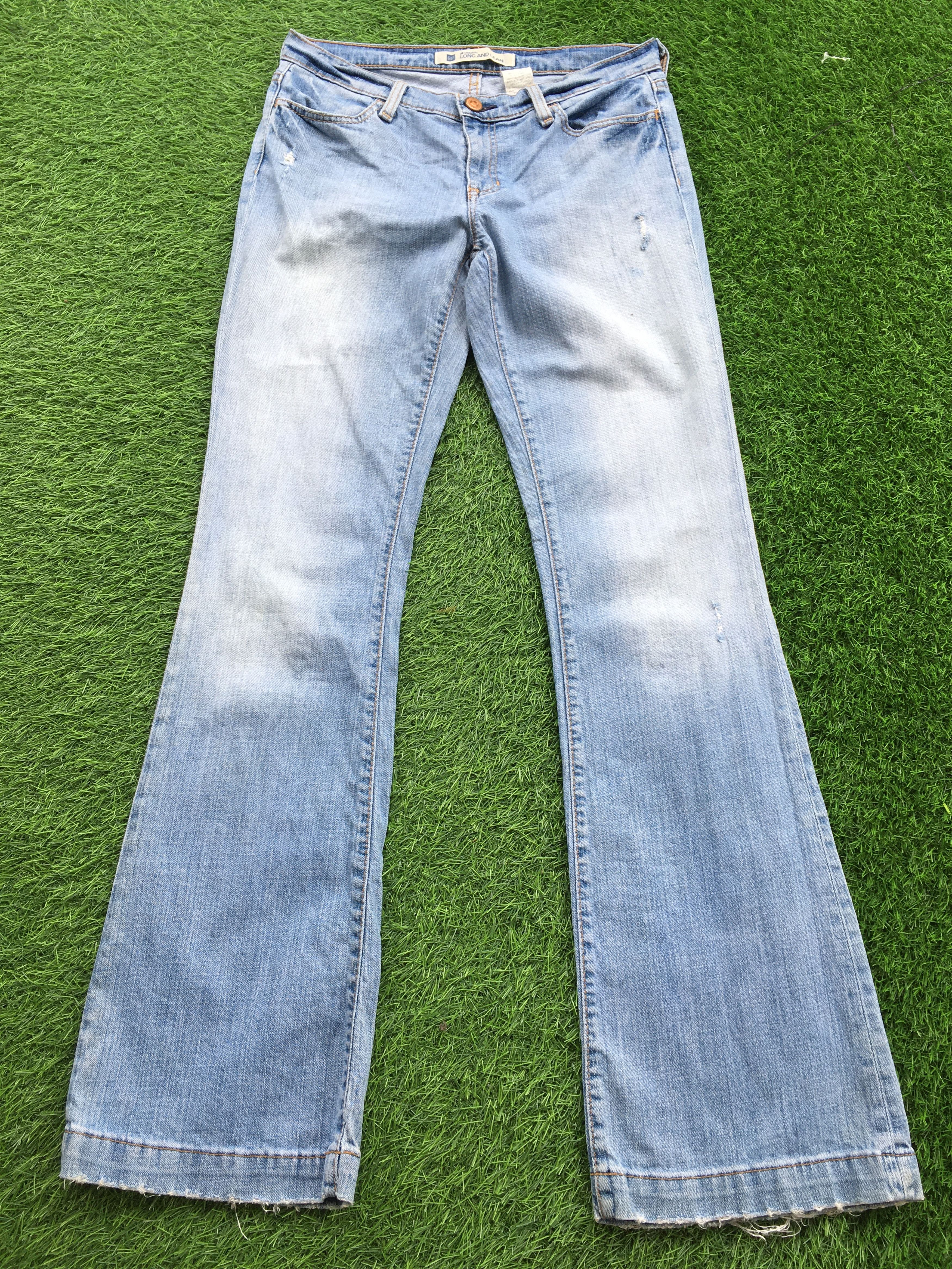 Gap GAP Long and Lean Bootcut Stretch Jeans D-1072 Size 28" / US 6 / IT 42 - 1 Thumbnail