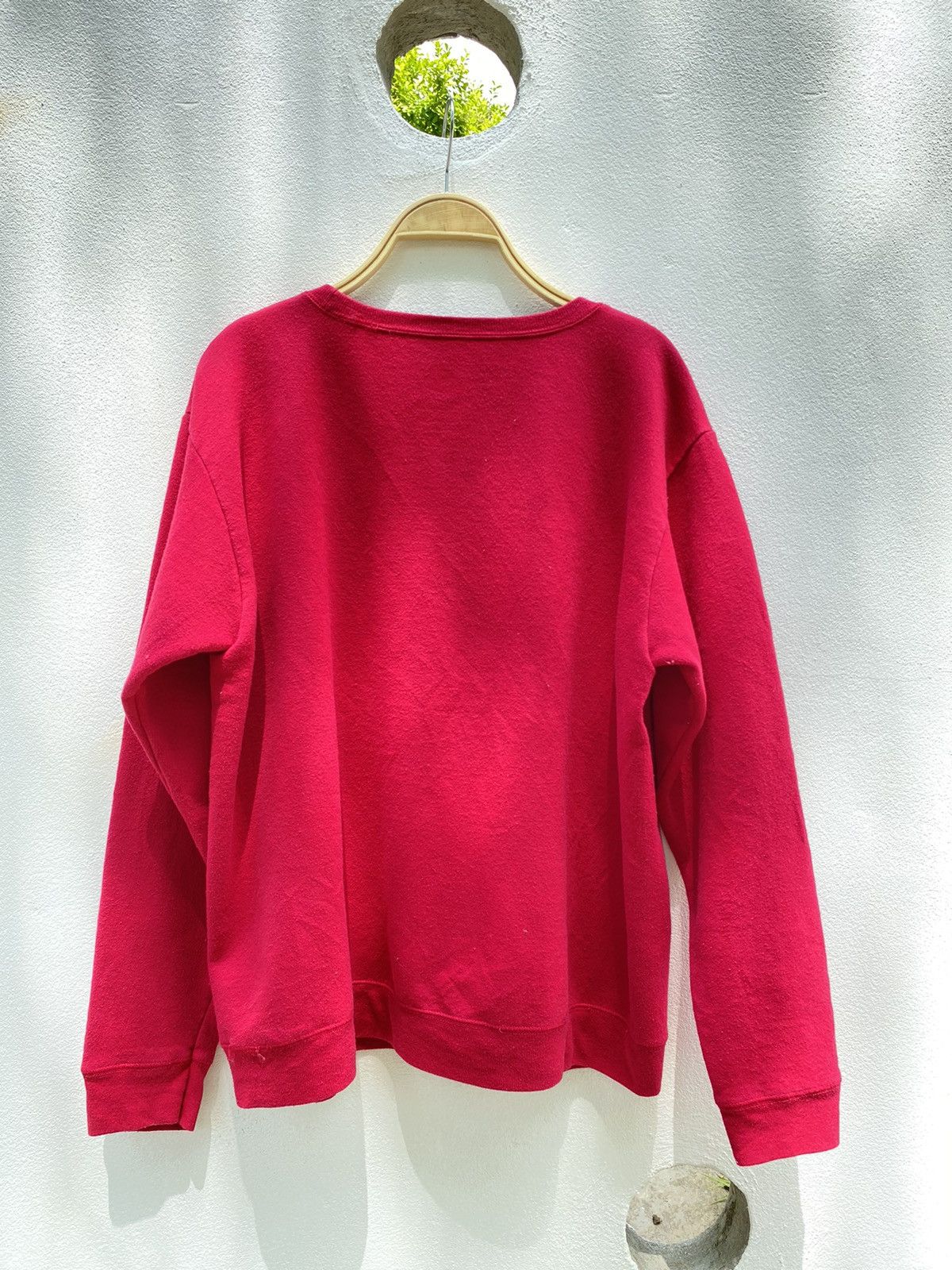 Hanes Hanes vintage red sweater Size US L / EU 52-54 / 3 - 5 Thumbnail