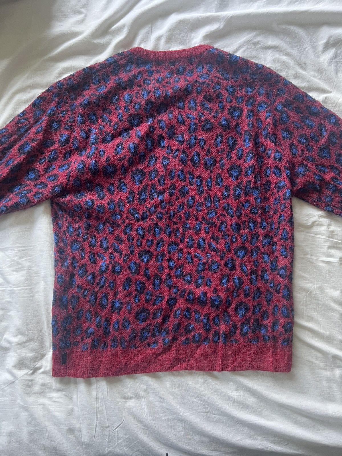 Designer × Paul Frank MadeMe X Paul Frank Leopard Print Mohair Sweater Size US L / EU 52-54 / 3 - 2 Thumbnail