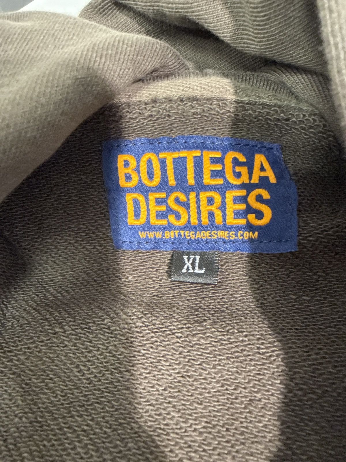 Bottega Desires Bottega Desires Tech Zip Up Hoodie Olive Yellow Size US XL / EU 56 / 4 - 2 Thumbnail
