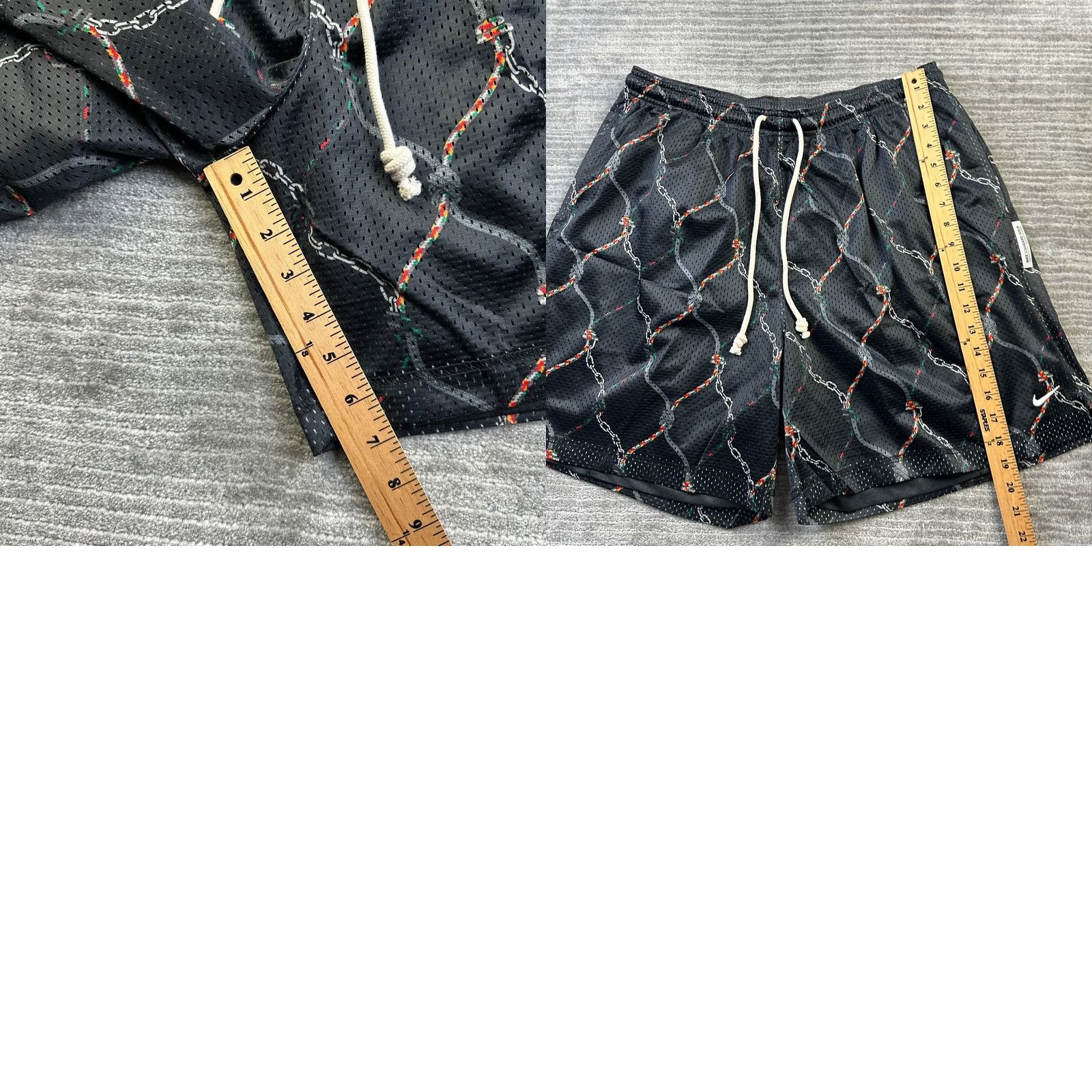 Nike Nike Shorts Mens XL Black Reversible Standard Issue Basketball Gym Size US 36 / EU 52 - 8 Thumbnail