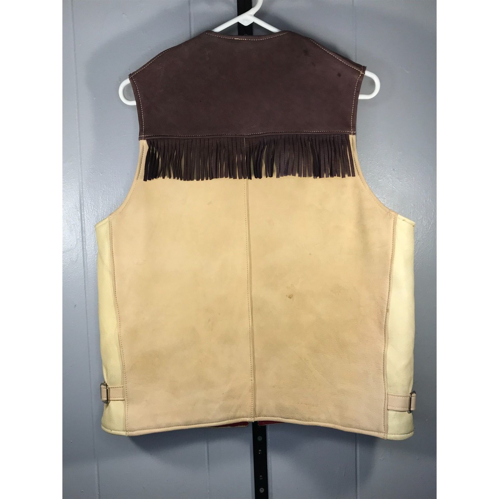 Other Vintage 70s Uber Owatonna Fringe Natural Buck Deer Skin West Size US M / EU 48-50 / 2 - 2 Thumbnail