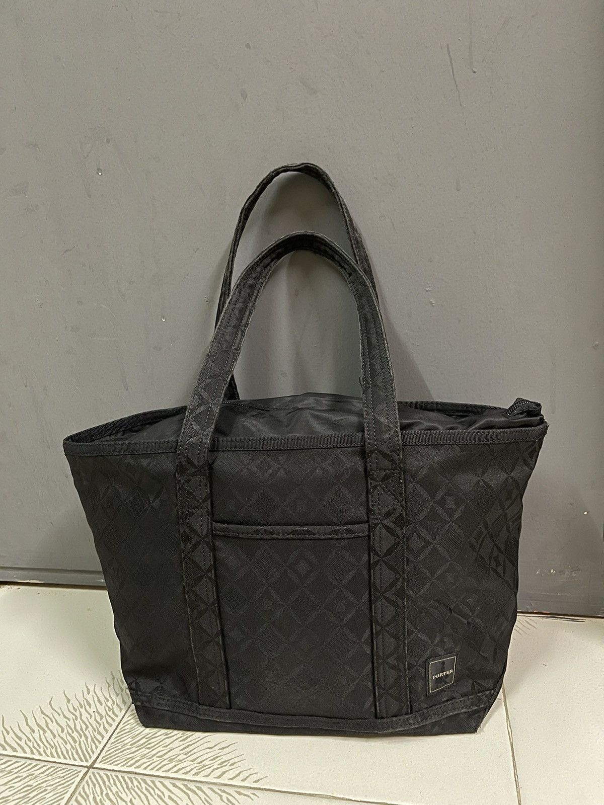 Head Porter Porter Shoulder Tote Bag in Black, Women's