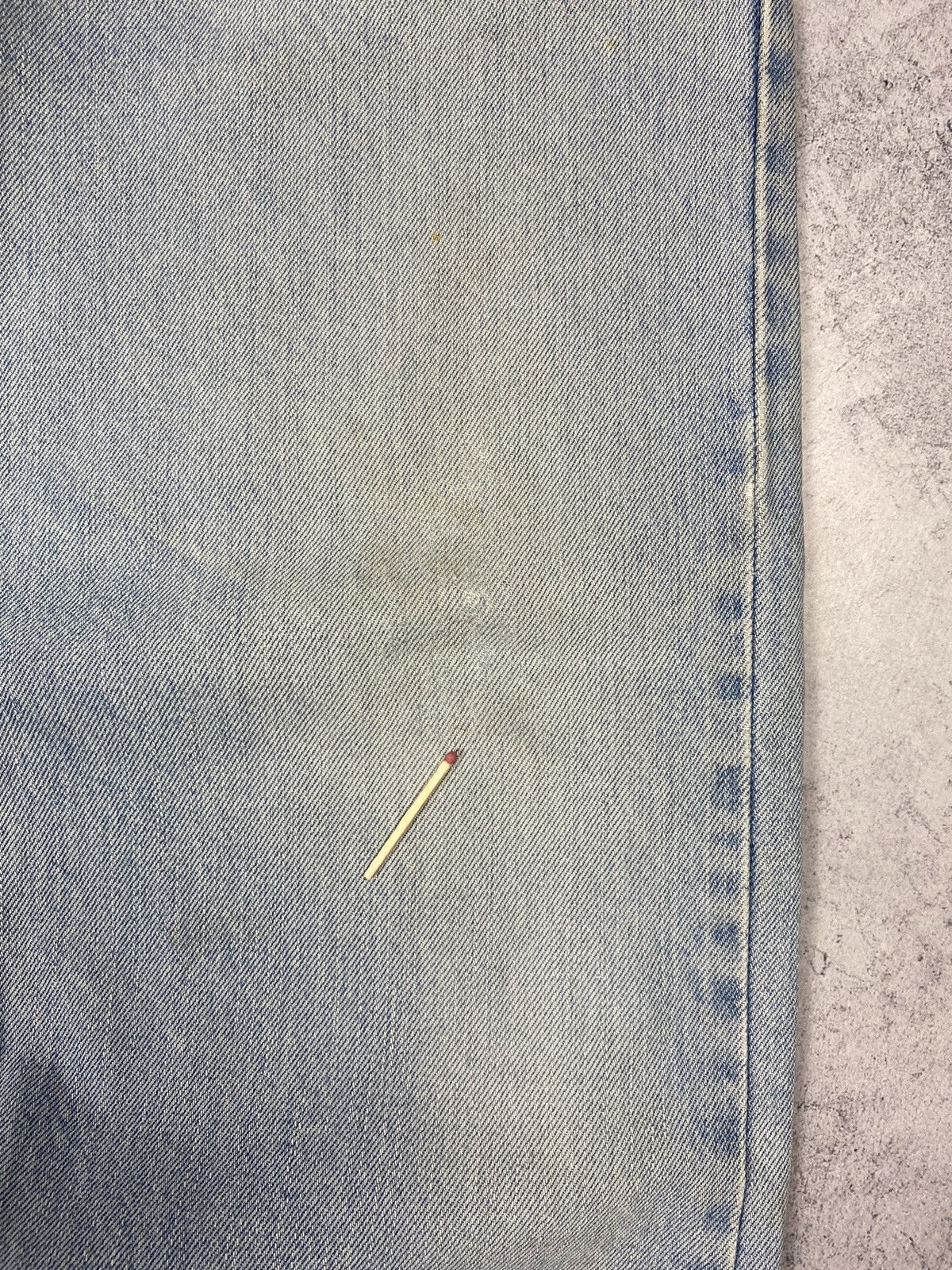 Levi's × Vintage Vintage Levis 505 Regular Fit Dissected Blue Denim Jeans Size US 34 / EU 50 - 14 Thumbnail