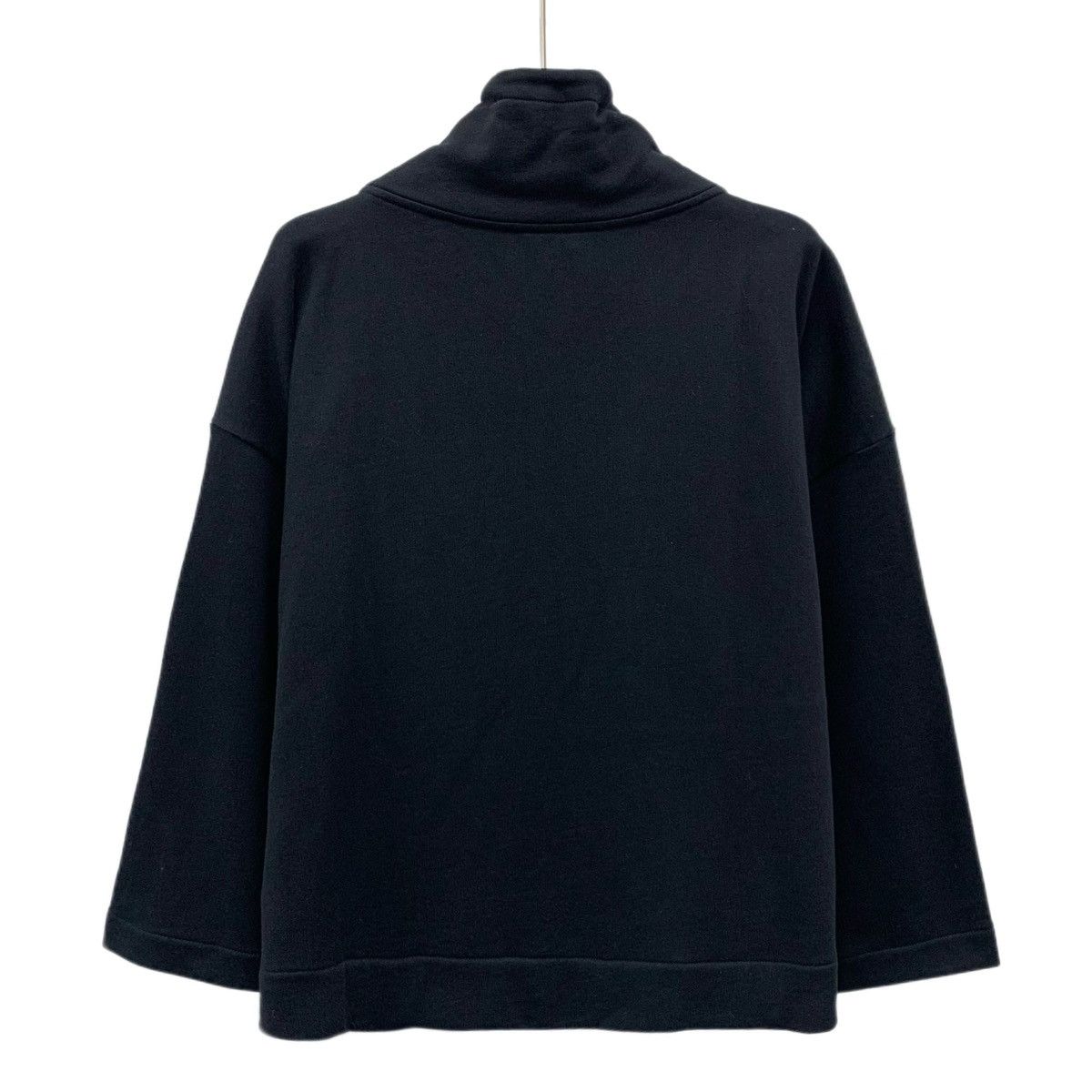 Kenzo Kenzo Black Drawstring Long Sleeve Sweatshirt K26WX Size L / US 10 / IT 46 - 2 Thumbnail
