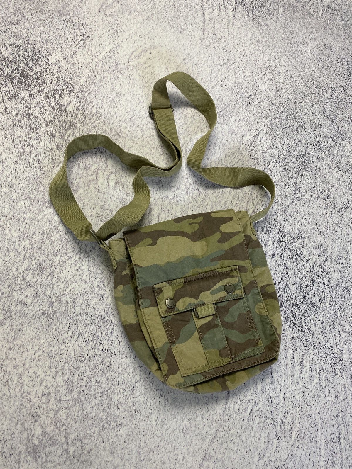 Japanese Brand Vintage Military Nylon Messenger Shoulder Bag Camo Y2k Size ONE SIZE - 3 Thumbnail