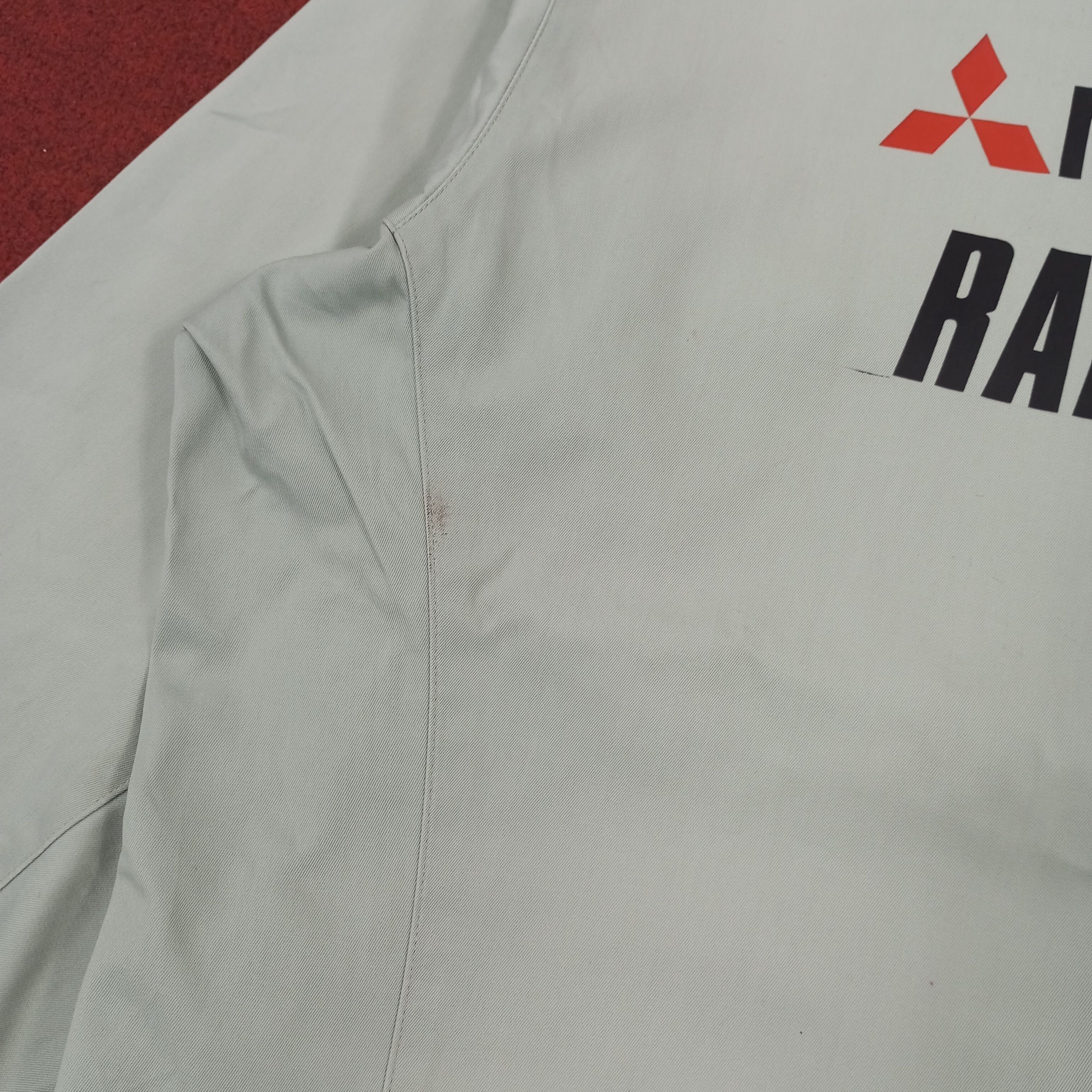 Japanese Brand × Vintage Mitsubishi Ralli Art Japanese Motorsports Custom Art Jacket Size US XL / EU 56 / 4 - 5 Thumbnail