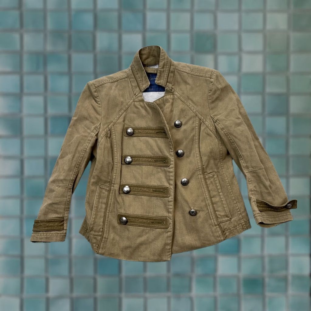 American Eagle Outfitters VINTAGE American Eagle Outfitters Jacket Womens Small Green Military Coat Argentina Army Shirt? Size S / US 4 / IT 40 - 1 Thumbnail