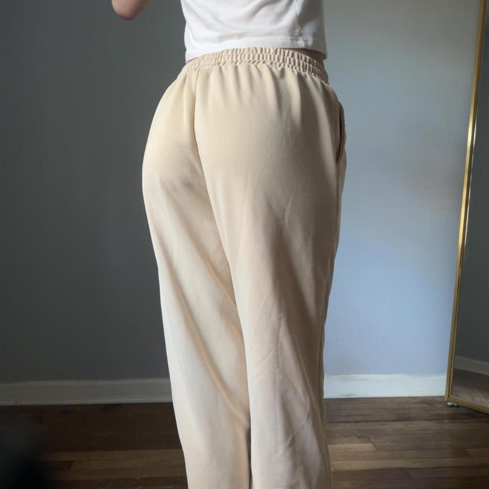 Other Cream joggers with drawstring waist Size 32" / US 10 / IT 46 - 7 Thumbnail
