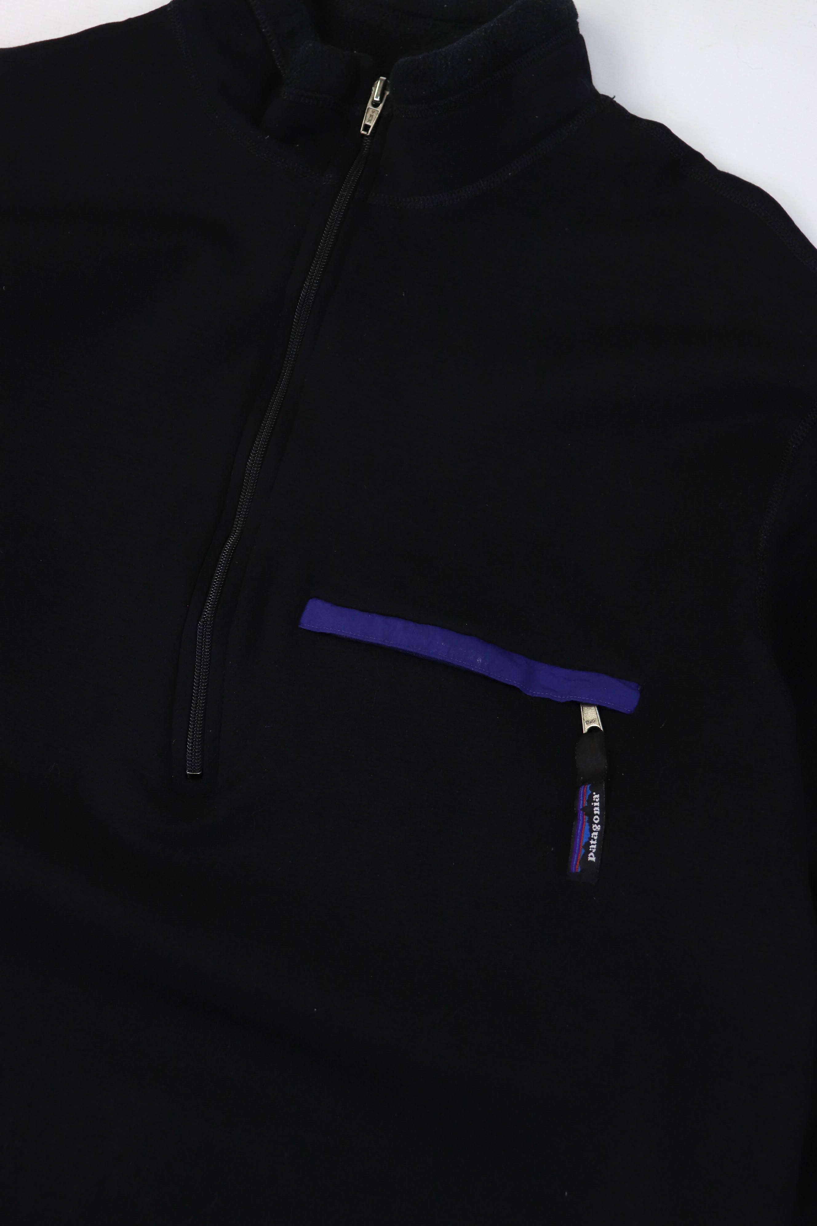 Patagonia Vintage Patagonia Made in USA Fleece Thermo Zip Pullover Size US XL / EU 56 / 4 - 6 Thumbnail