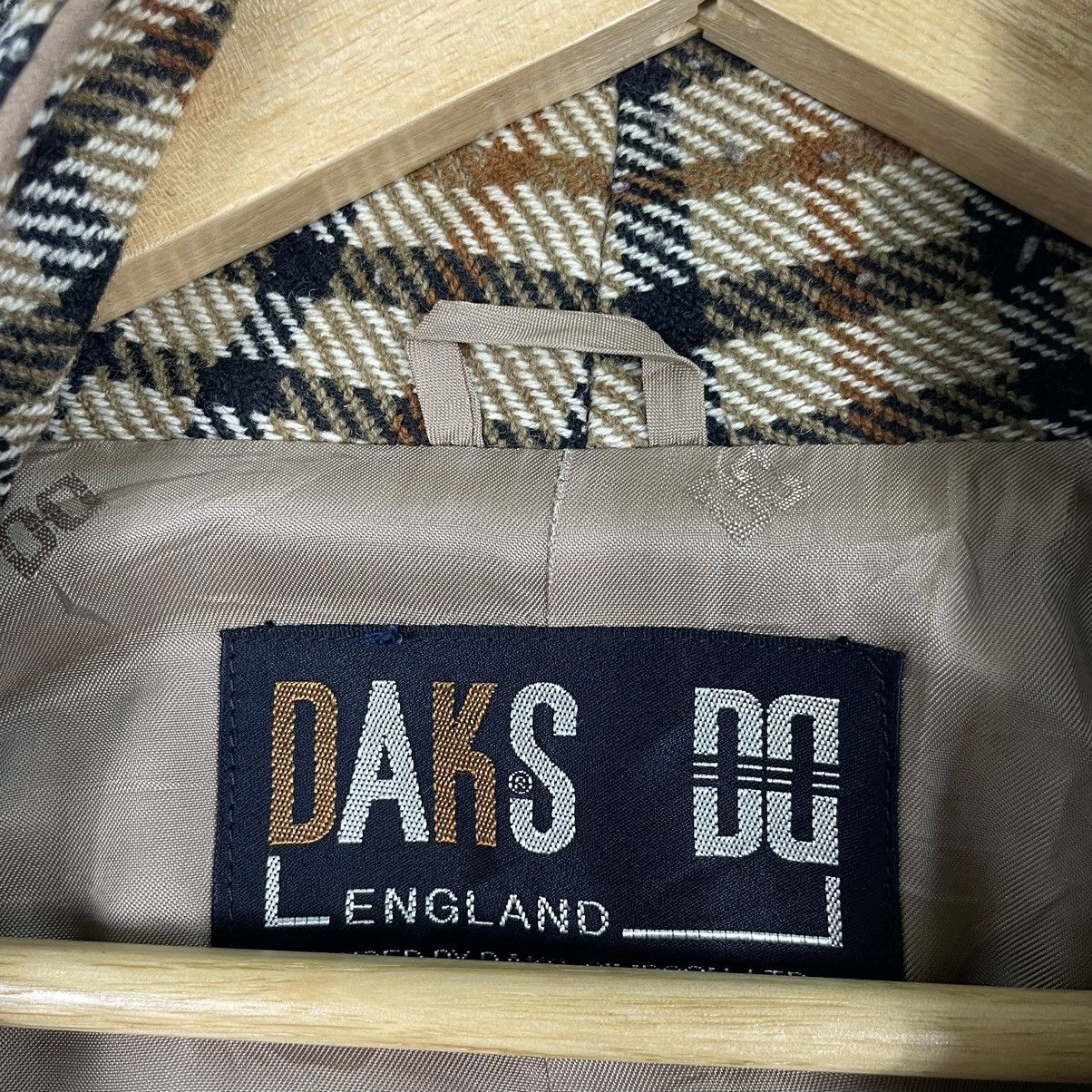DAKS × Vintage 💥DAKS LONDON ROBE CLASSIC CHECKED LOGO INSPIRED Size US L / EU 52-54 / 3 - 10 Thumbnail