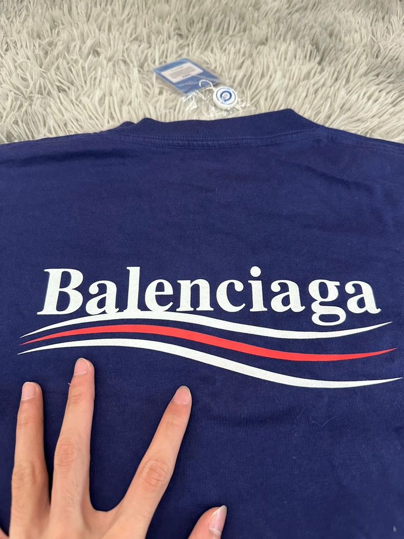 Balenciaga Balenciaga Cola short sleeve purple Size US S / EU 44-46 / 1 - 3 Thumbnail