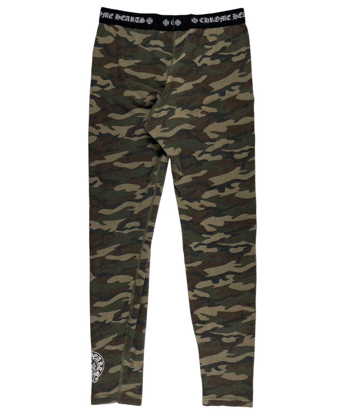 Chrome Hearts Chrome Hearts Camo Horseshoe Logo Print Leggings Size 26" / US 2 / IT 38 - 2 Thumbnail