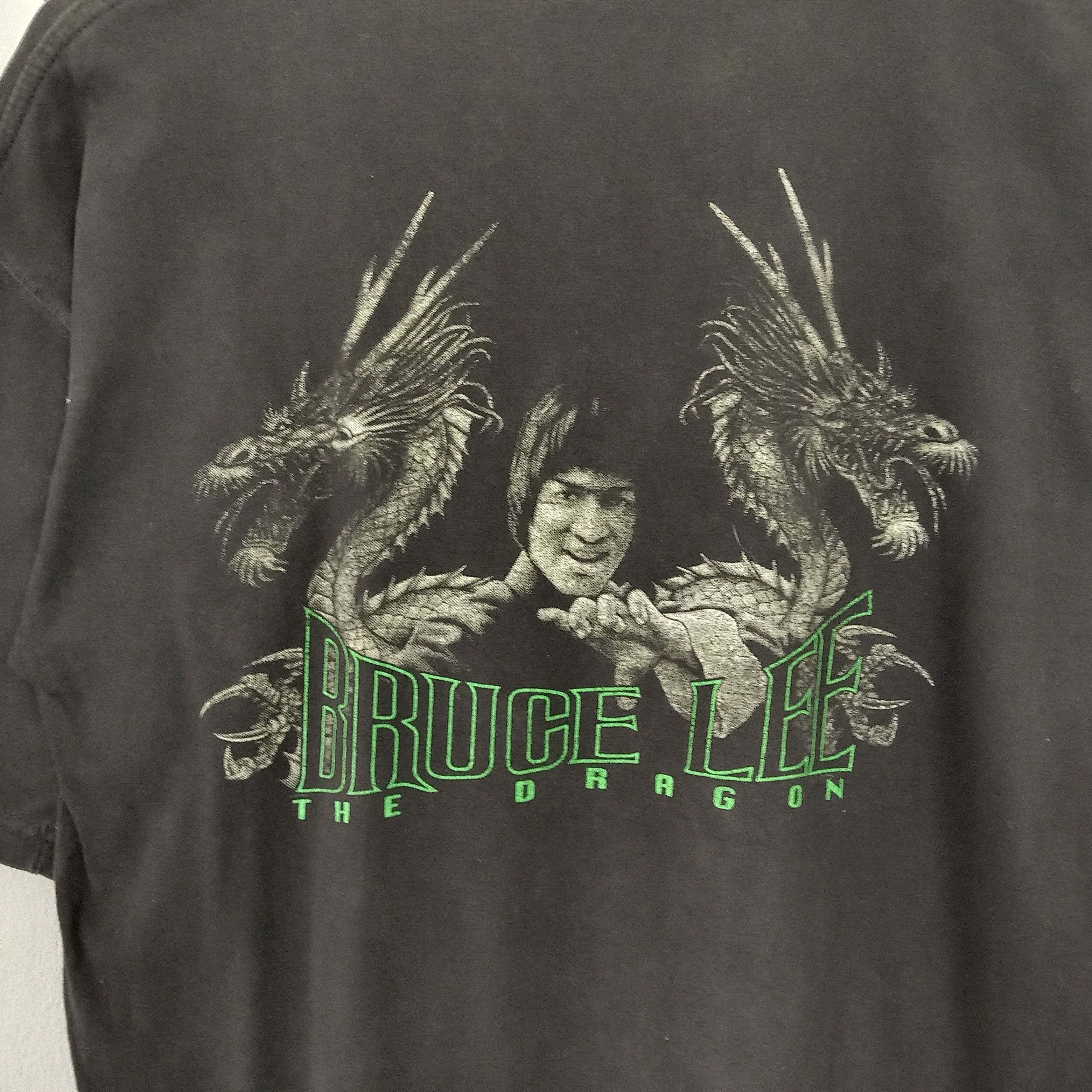 Vintage Vintage Bruce Lee American Artist Movie Graphic Tshirt Size US M / EU 48-50 / 2 - 4 Thumbnail