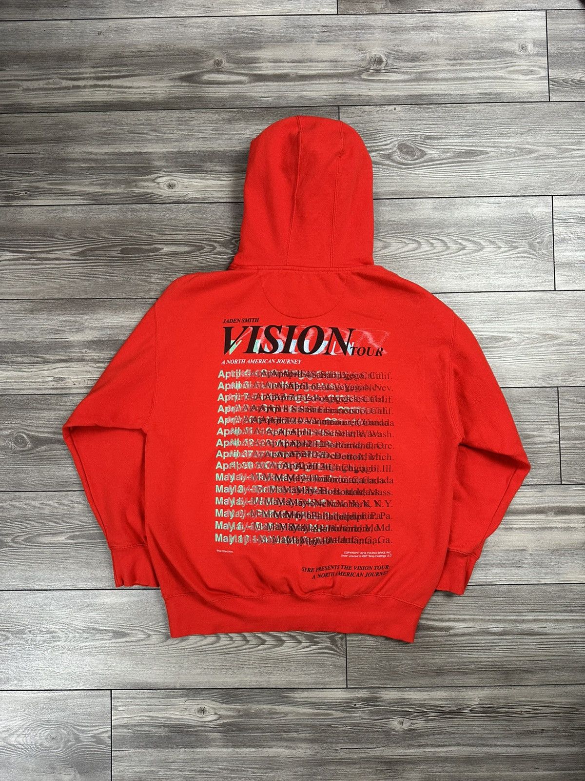 Jaden Smith × Msftsrep Jaden Smith Vision Tour MSFTSRep Hoodie Size US L / EU 52-54 / 3 - 2 Thumbnail