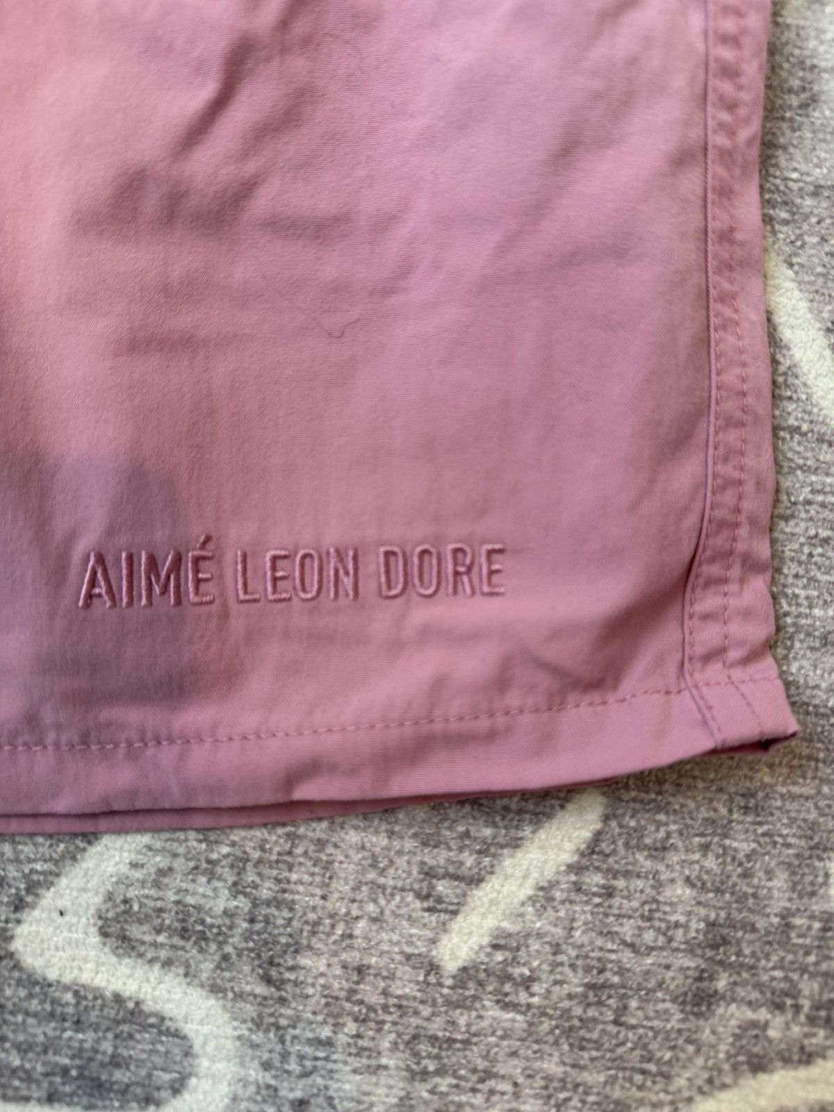 Aime Leon Dore Pink nylon shorts Size US 29 - 2 Thumbnail