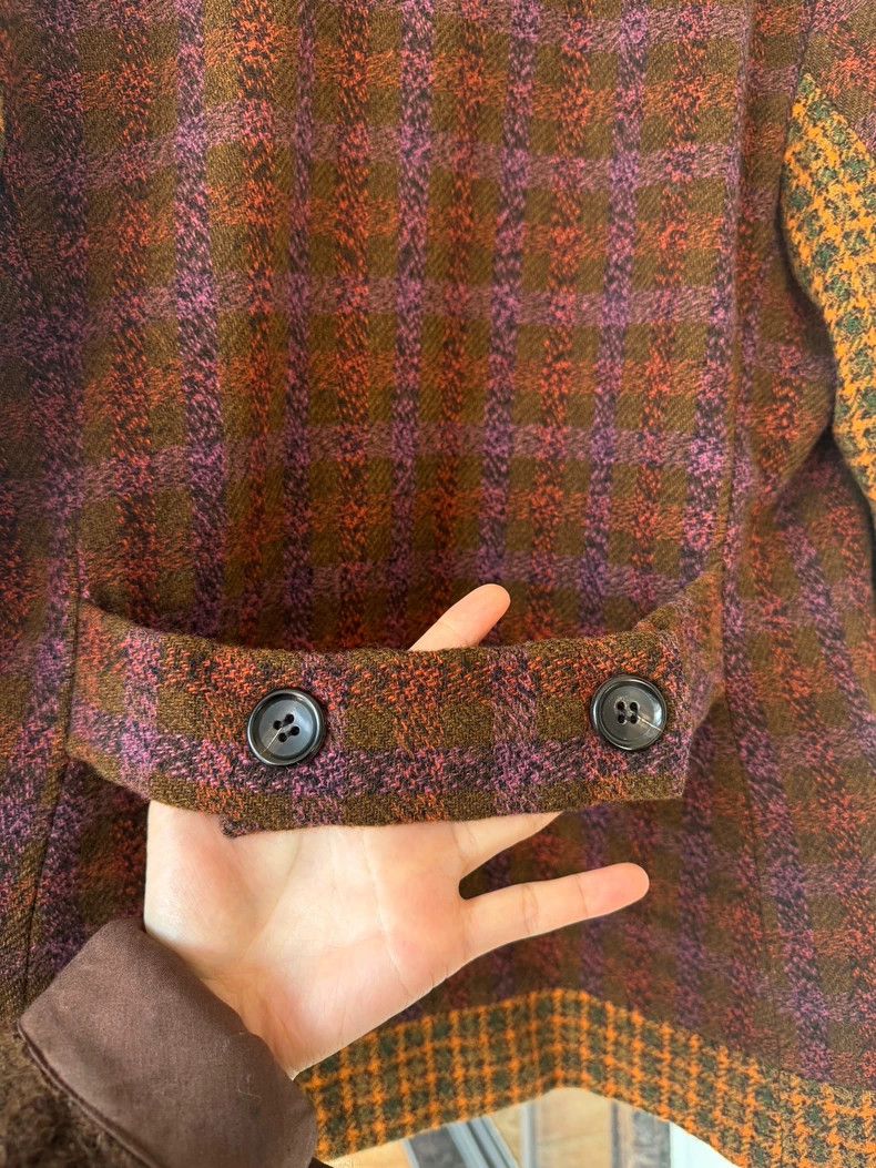 Comme des Garcons Comme Des Garcons Plaid woolen coat Size M / US 6-8 / IT 42-44 - 8 Thumbnail