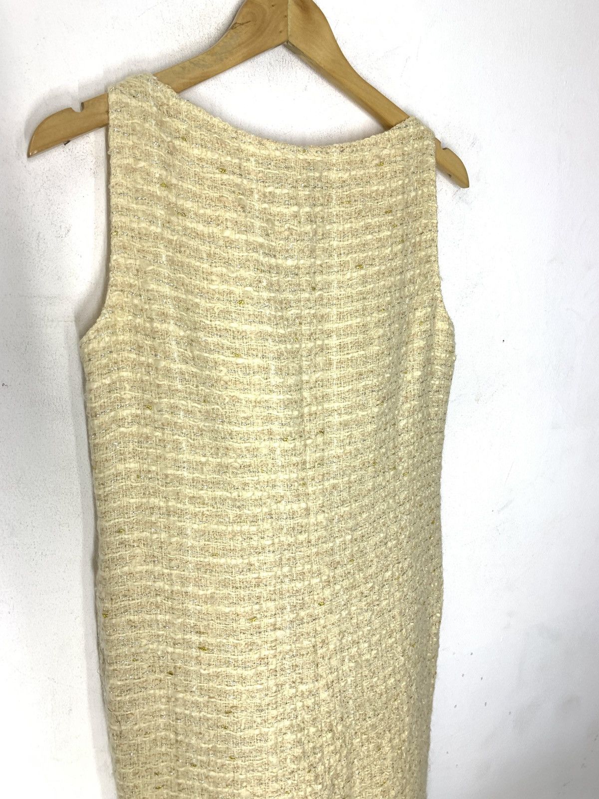 Versace Vintage Tweed Silk GENNY by Gianni Versace Maxi Dress Size XL / US 12-14 / IT 48-50 - 9 Thumbnail