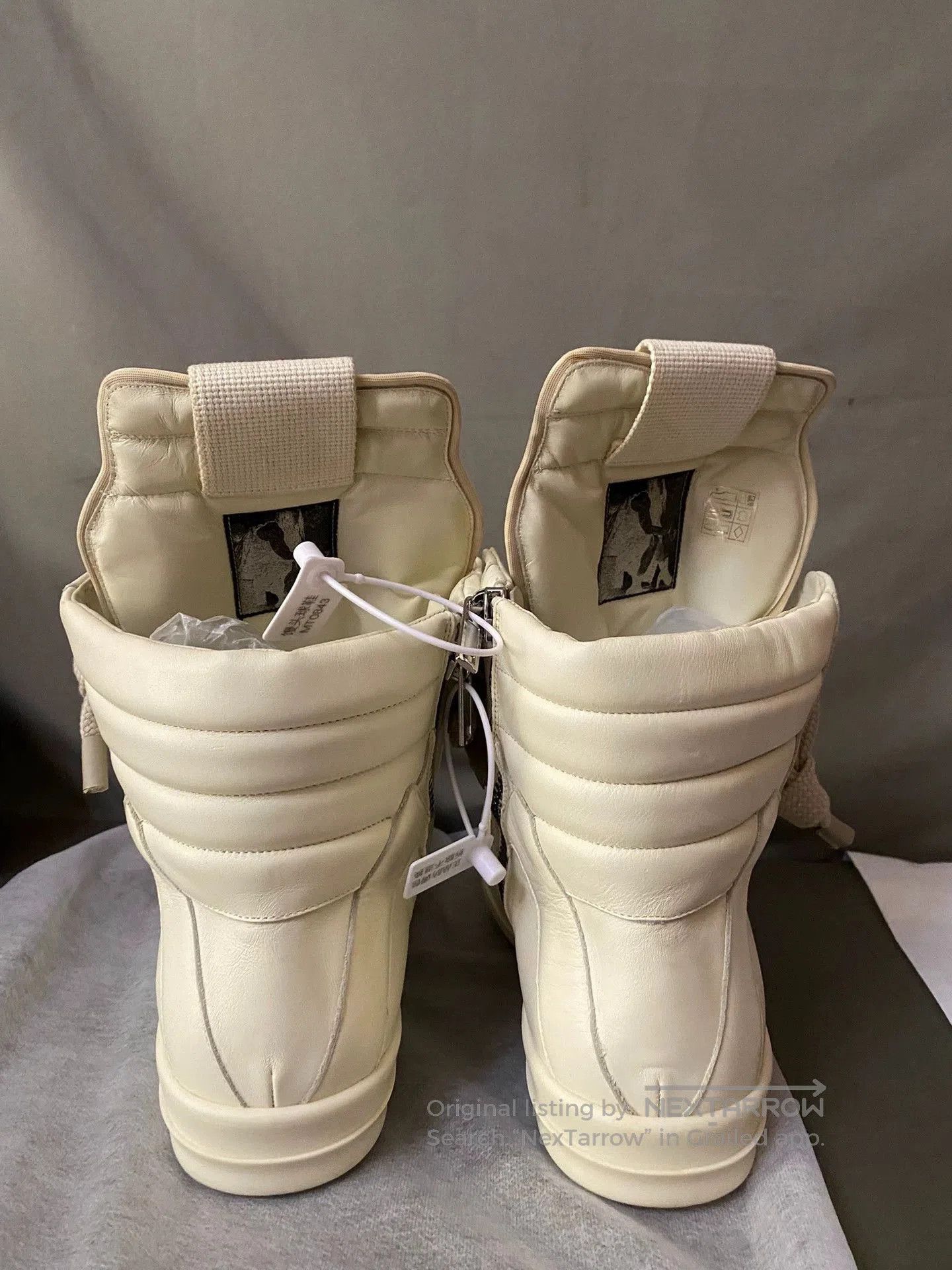 Rick Owens new rick owens white chunky sneakers size 45. Size US 12 / EU 45 - 4 Thumbnail