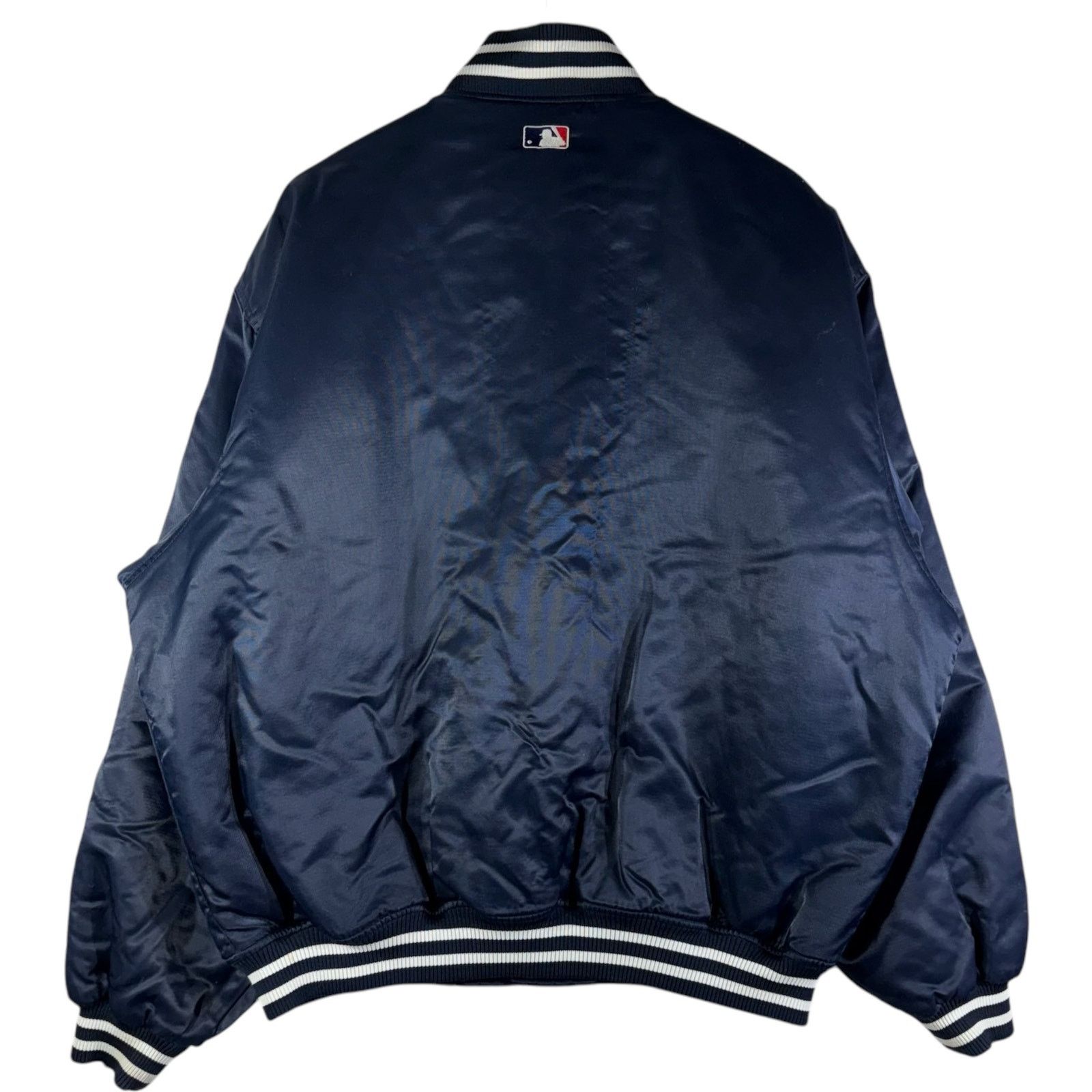 Majestic Vintage Majestic New York Yankees MLB Satin Bomber Jacket Size US XXL / EU 58 / 5 - 5 Thumbnail