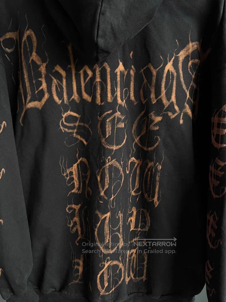 Balenciaga Balenciaga Buddhist Scripture Mud Dye Zipper Jacket Size US L / EU 52-54 / 3 - 7 Thumbnail