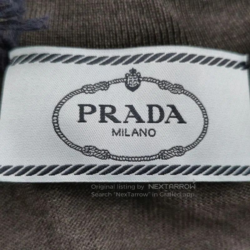 Prada Prada Wool Turtleneck Sweater in Dark Gray. Size US XXL / EU 58 / 5 - 4 Thumbnail