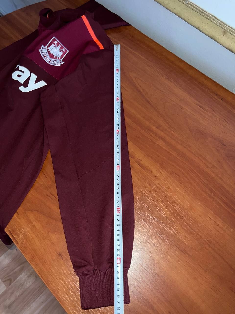 Umbro 2020/21 WEST HAM UNITED TRAINING SOCCER FOOTBALL JACKET SZ L Size US L / EU 52-54 / 3 - 15 Thumbnail