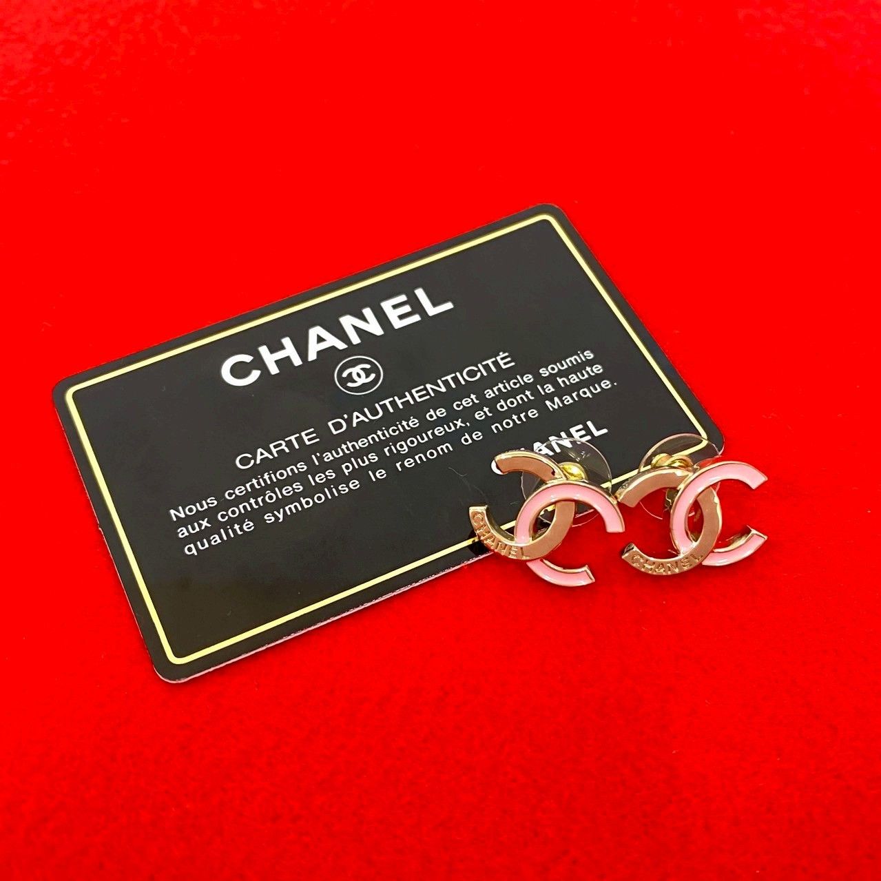 Chanel Chanel Chanel Coco Mark Earrings Metal Earrings DUTY FREE for USA Size ONE SIZE - 1 Thumbnail