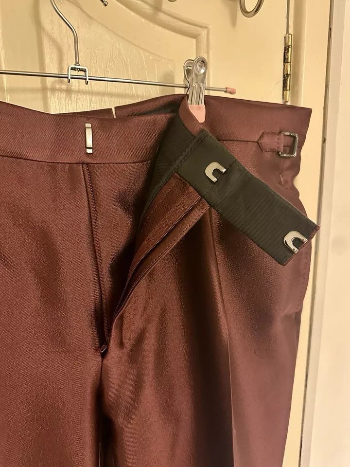 Tom Ford o1ebxxf0225 Suit Trousers Pant in Burgundy Size US 36 / EU 52 - 6 Thumbnail