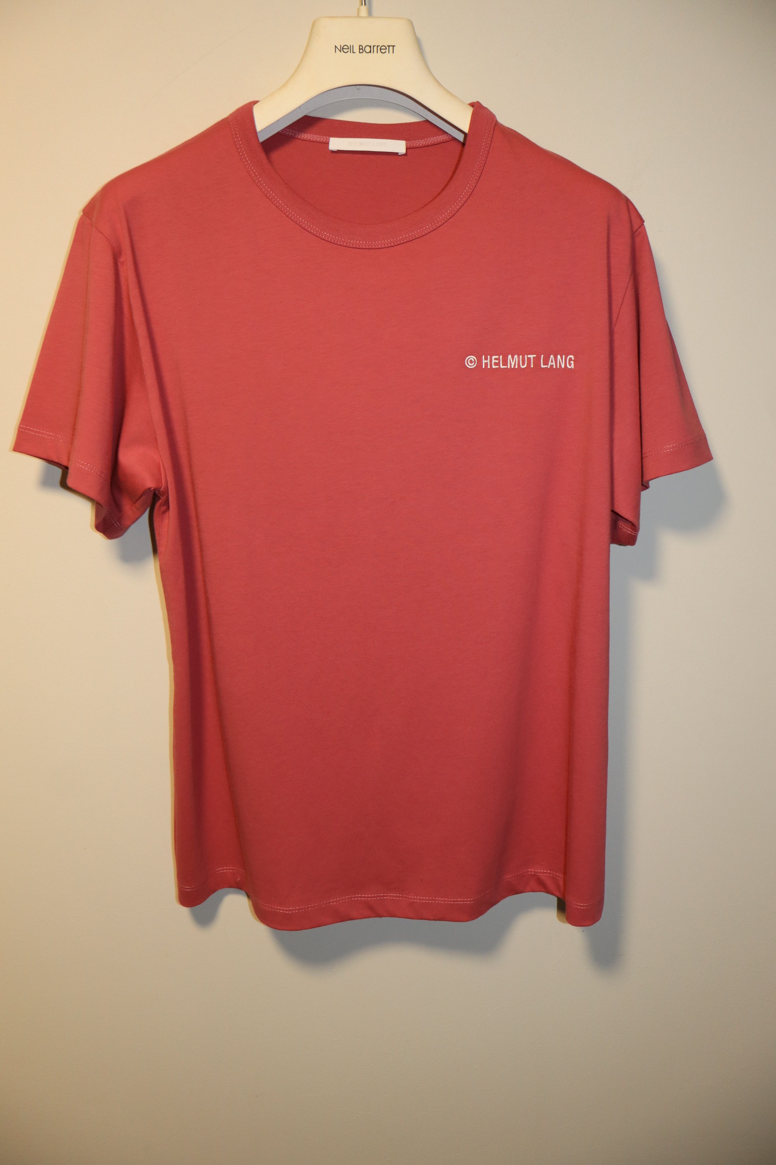 Helmut Lang Embroidered logo t-shirt Size US M / EU 48-50 / 2 - 3 Thumbnail