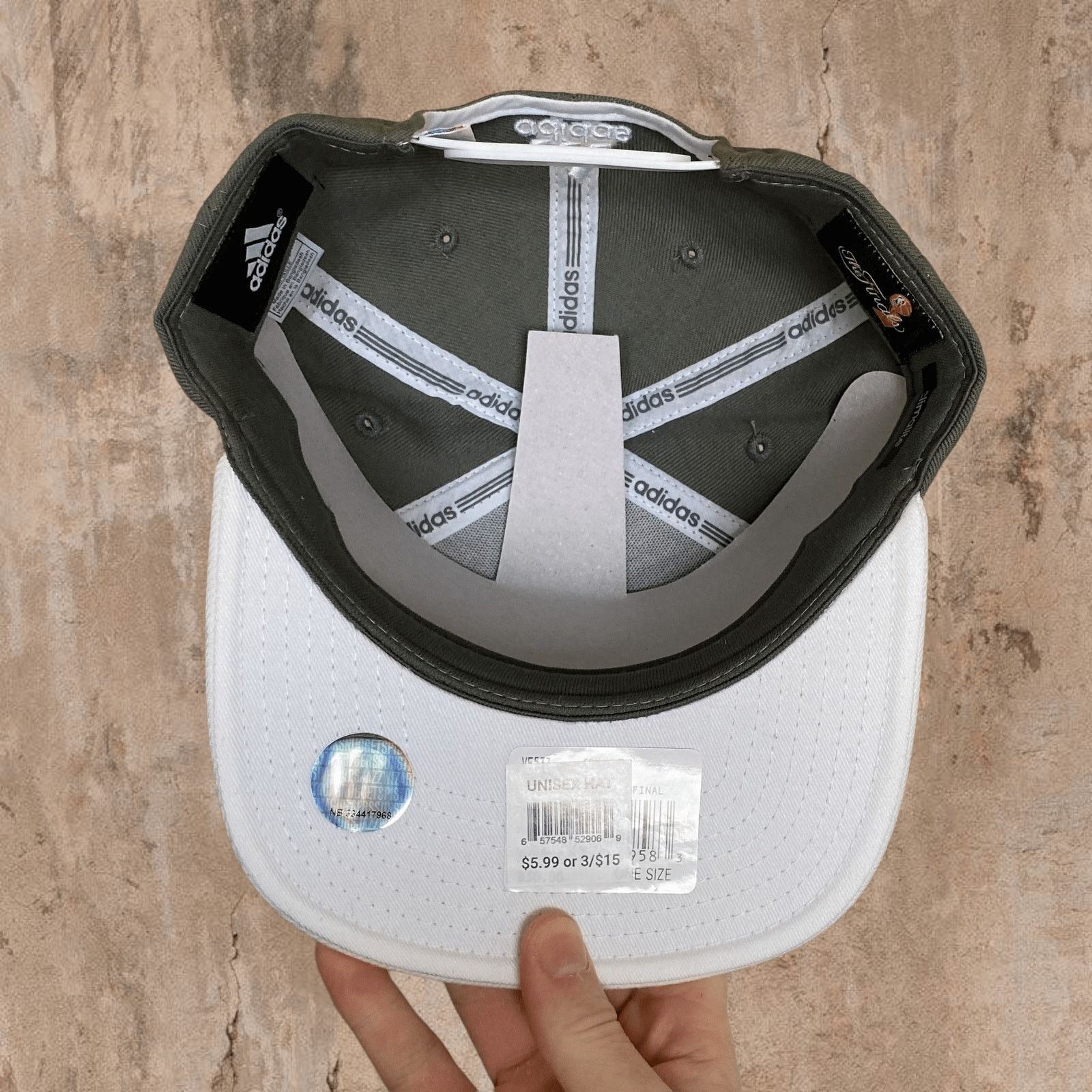 Adidas Vintage Y2K 2016 Adidas NBA Finals Hat OSFA Grey Lebron Size ONE SIZE - 6 Thumbnail
