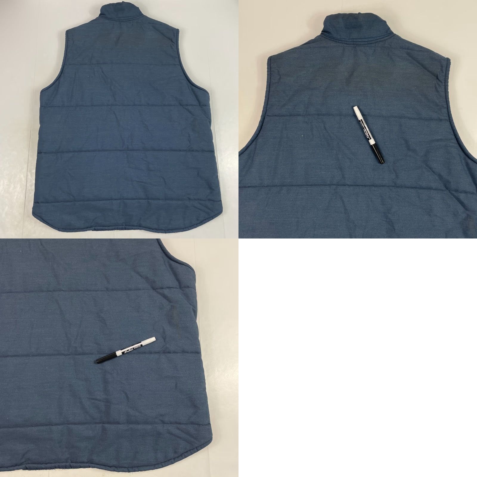 Vintage VINTAGE Keith Stuart Vest Mens Large Blue Puffer Full Zip Quilted Hiking 60s USA Size US L / EU 52-54 / 3 - 8 Thumbnail