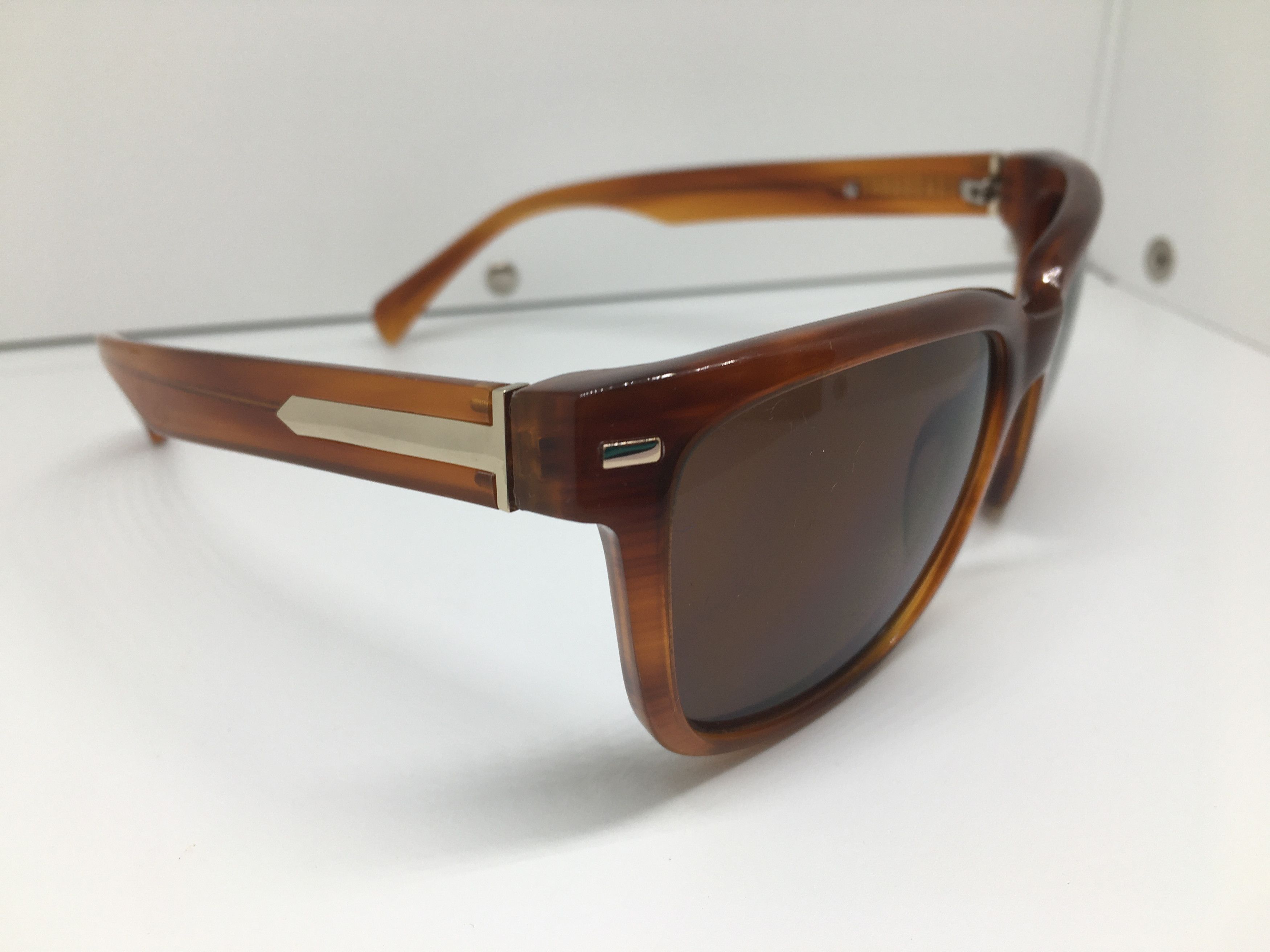 Vintage Vintage Brown Acetate Sunglasses Frame Size ONE SIZE - 2 Thumbnail