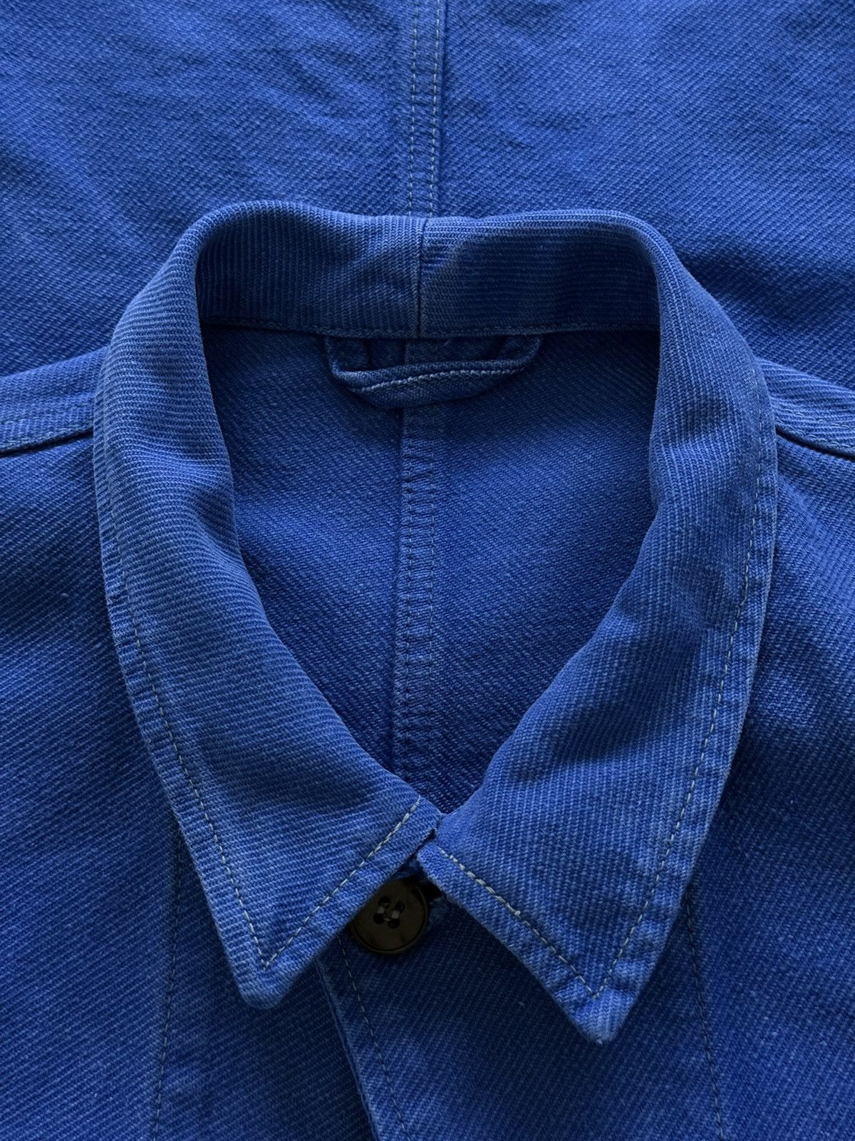 Vetra Vintage 60s „Lutteurs” French Workwear Sanfor Chore Jacket Size US L / EU 52-54 / 3 - 4 Thumbnail