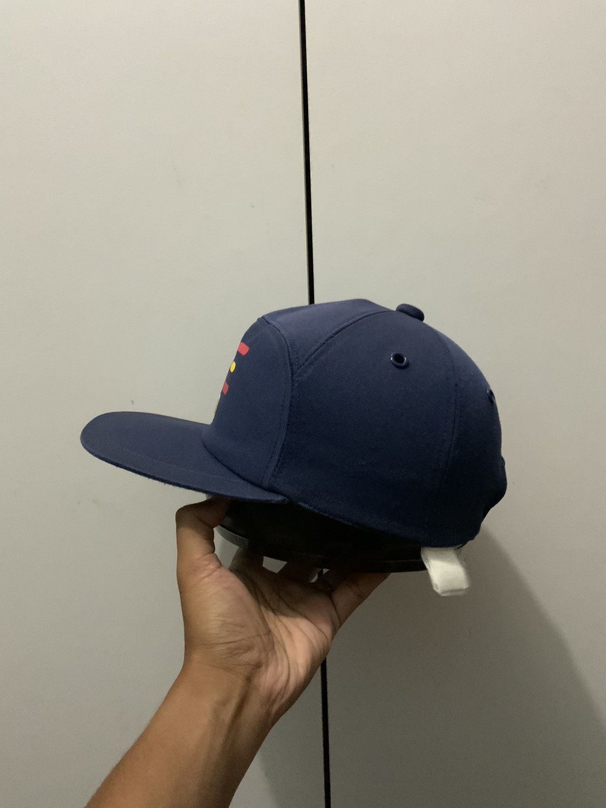 Japanese Brand Ace Guard Inidgo Japan Made Vintage Hat Size ONE SIZE - 2 Thumbnail