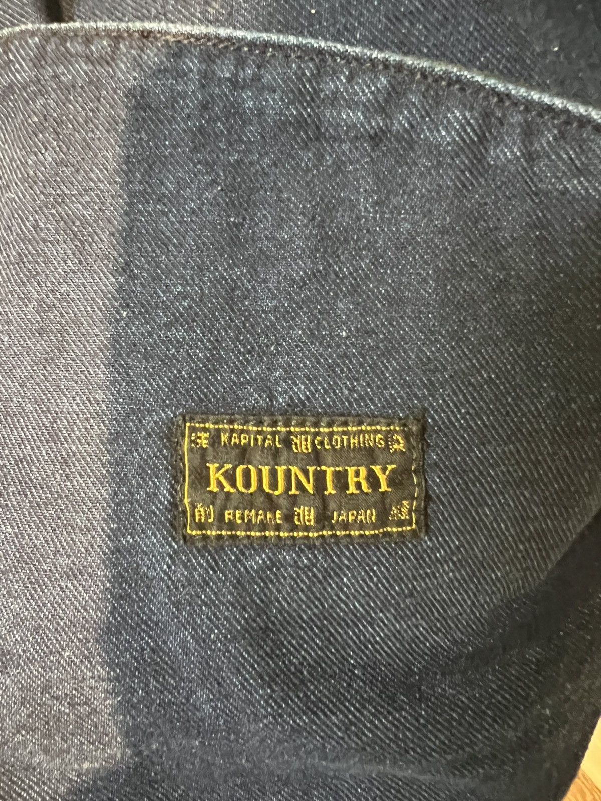 Kapital Kountry Kapital Kountry Denim Tiger Juban Noragi Size US L / EU 52-54 / 3 - 10 Thumbnail