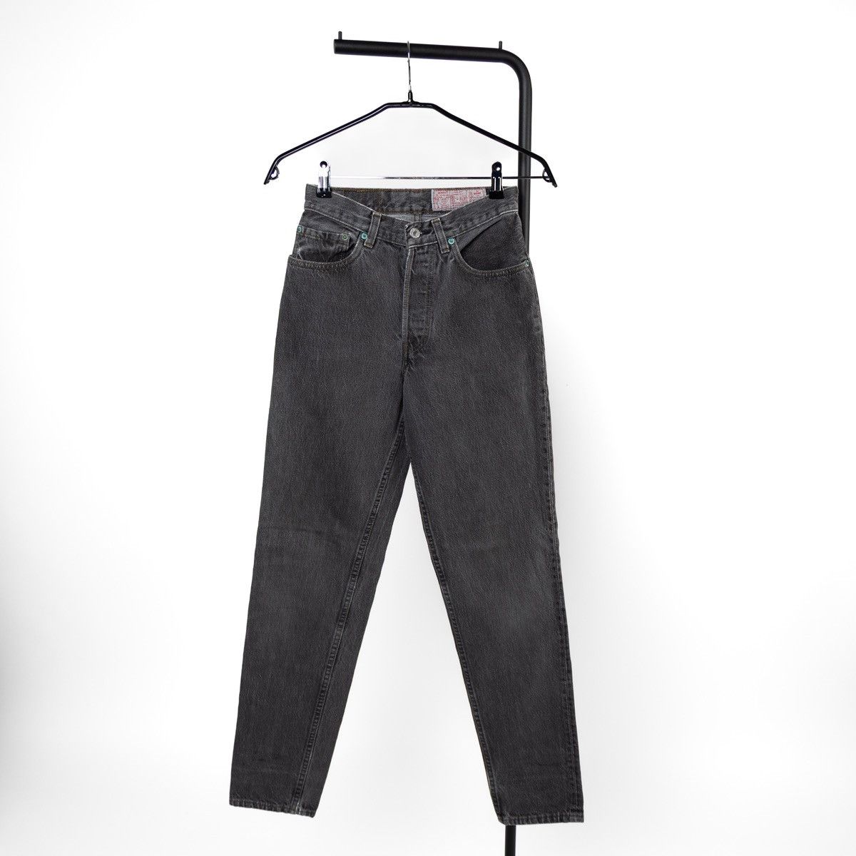 Levi's Vintage Clothing Levis 524 Gray Jeans Vintage Rare High Waist Made in USA Size 27" / US 4 / IT 40 - 1 Thumbnail