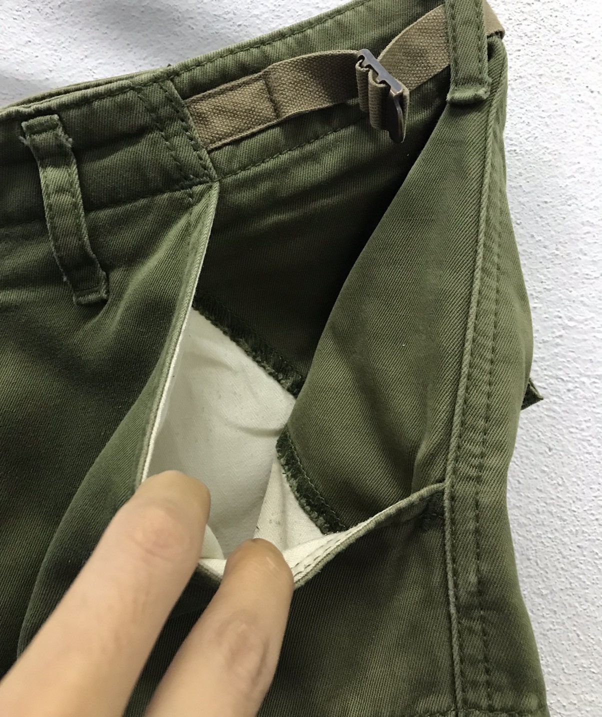 Alpha Industries × Vintage Vintage Alpha Industries Inc Cargo Pants Size US 34 / EU 50 - 6 Thumbnail