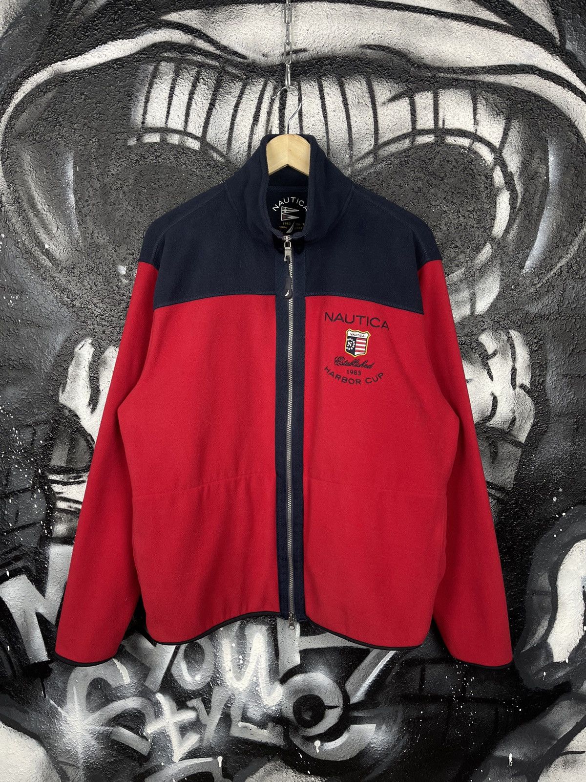 Nautica Nautica Established Harbor Cup Full Zip Fleece Jacket Size M Size US M / EU 48-50 / 2 - 5 Thumbnail