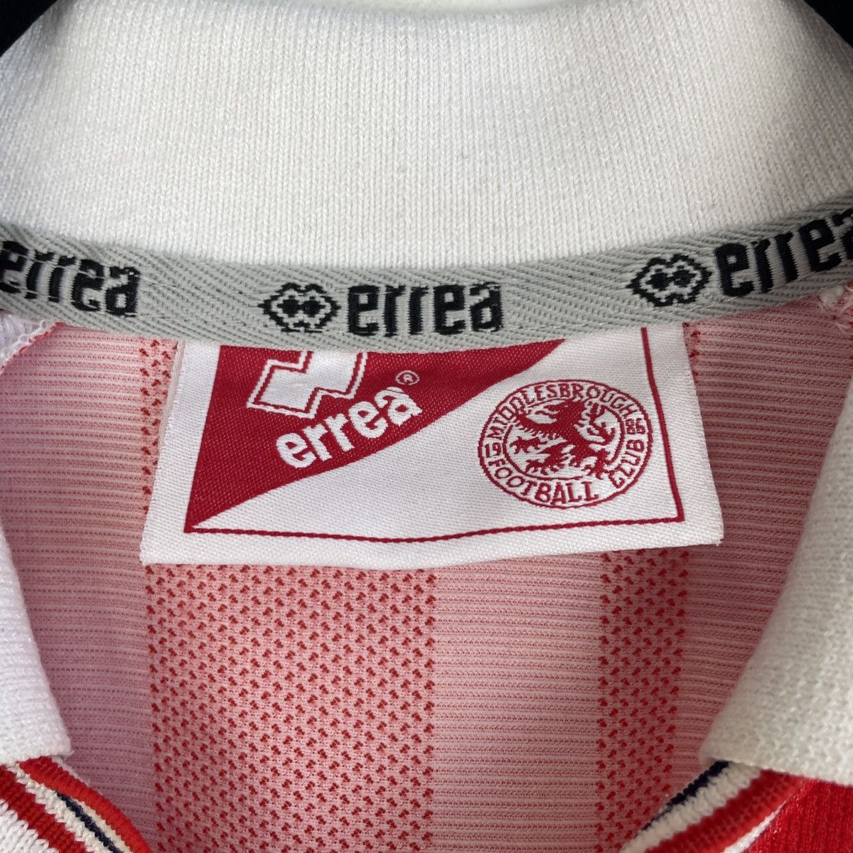 Errea Vintage Middlesbrough Home Errea Jersey Rare 2000/2001 Size US XXL / EU 58 / 5 - 5 Thumbnail
